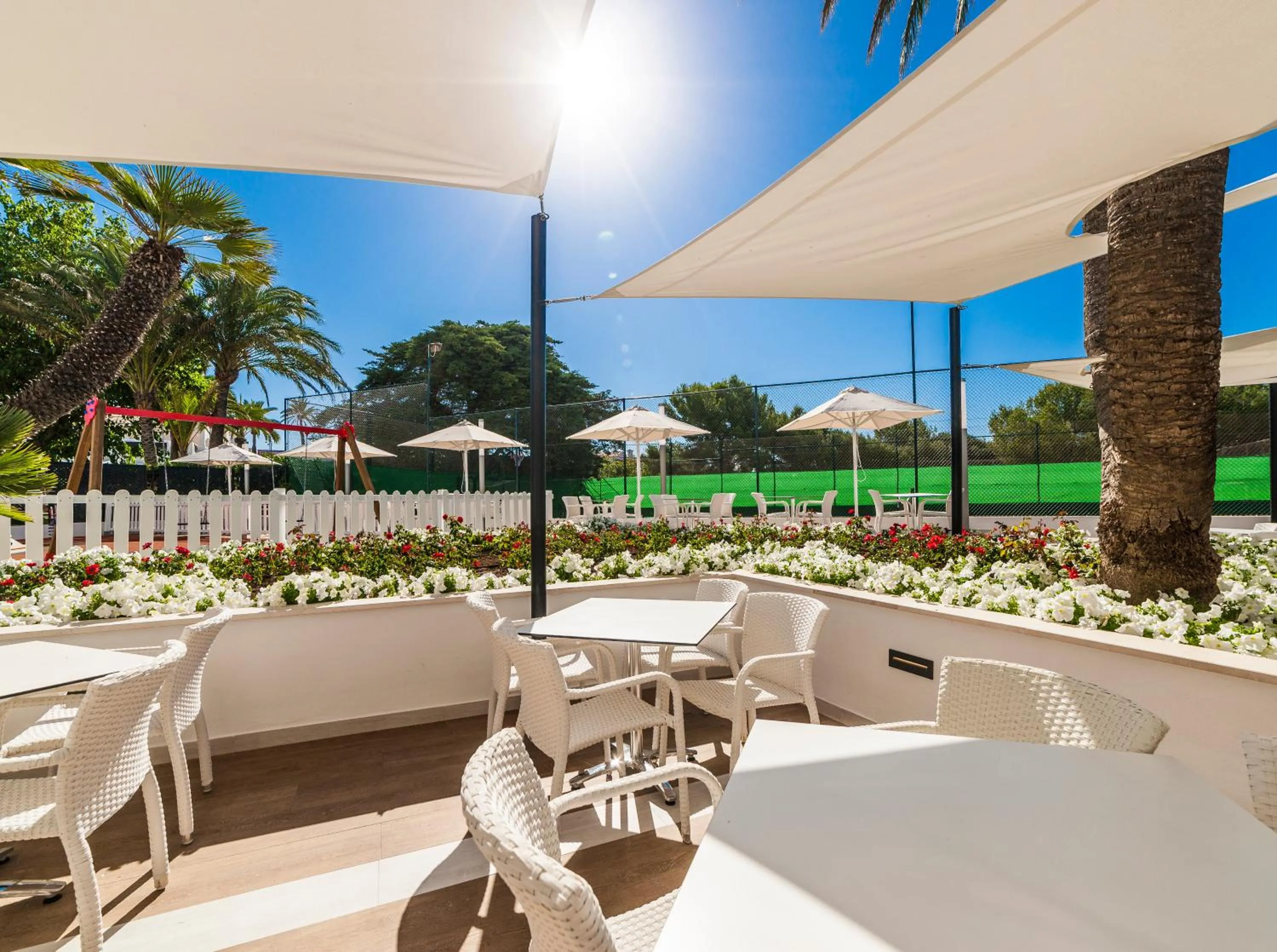 Patio in Globales Samoa