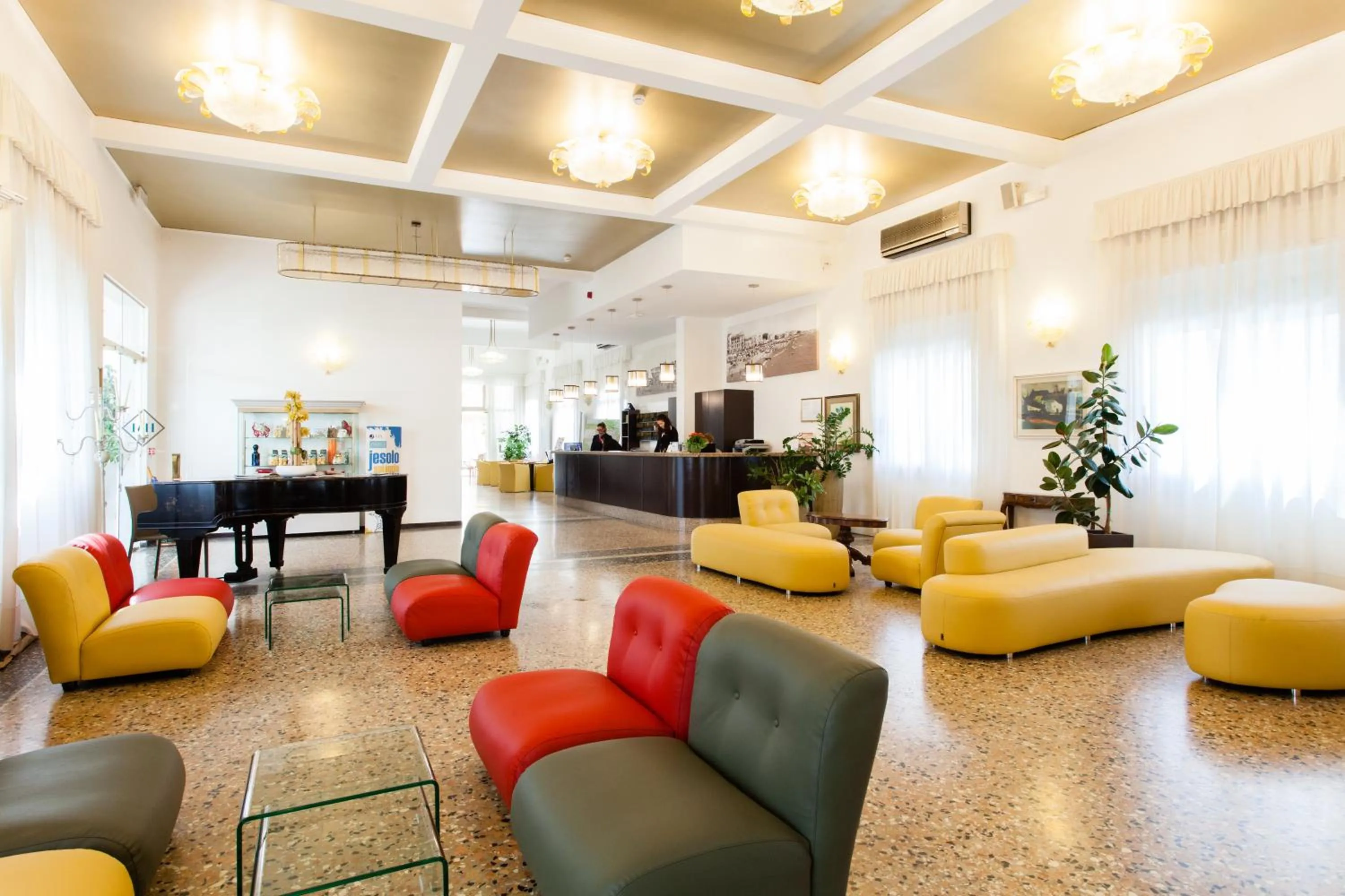 Lobby or reception in Hotel Marina