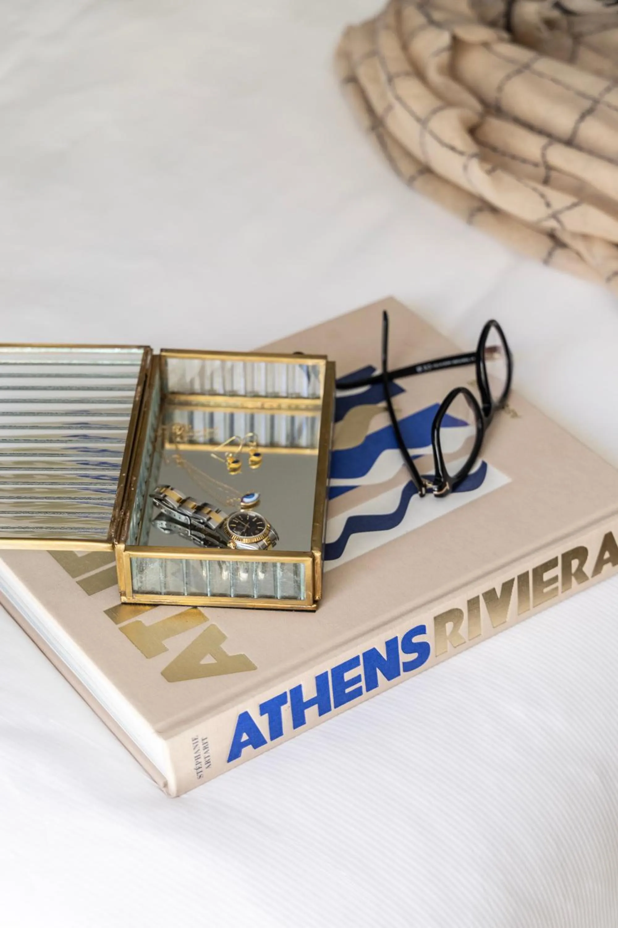 Text overlay in The Y Hotel