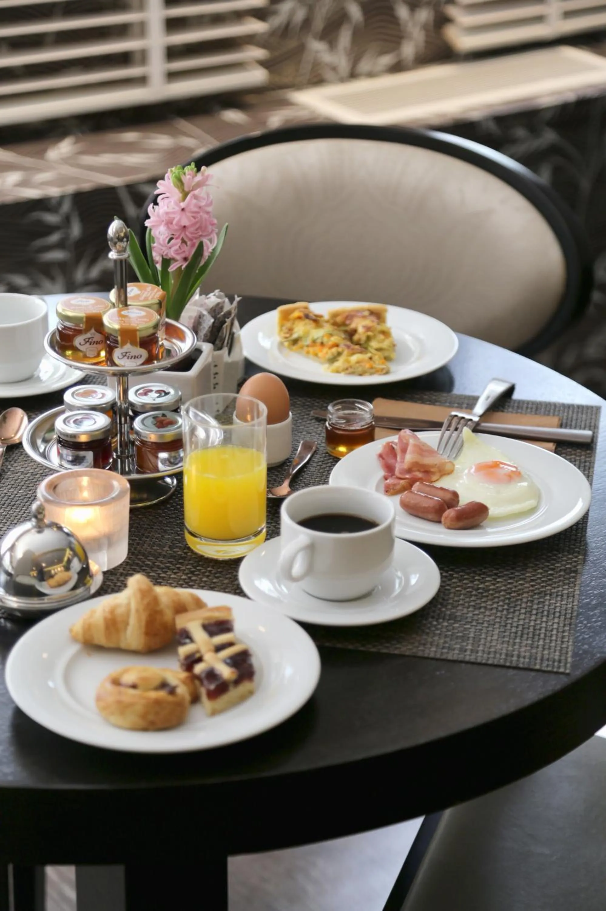 Food close-up in The Y Hotel