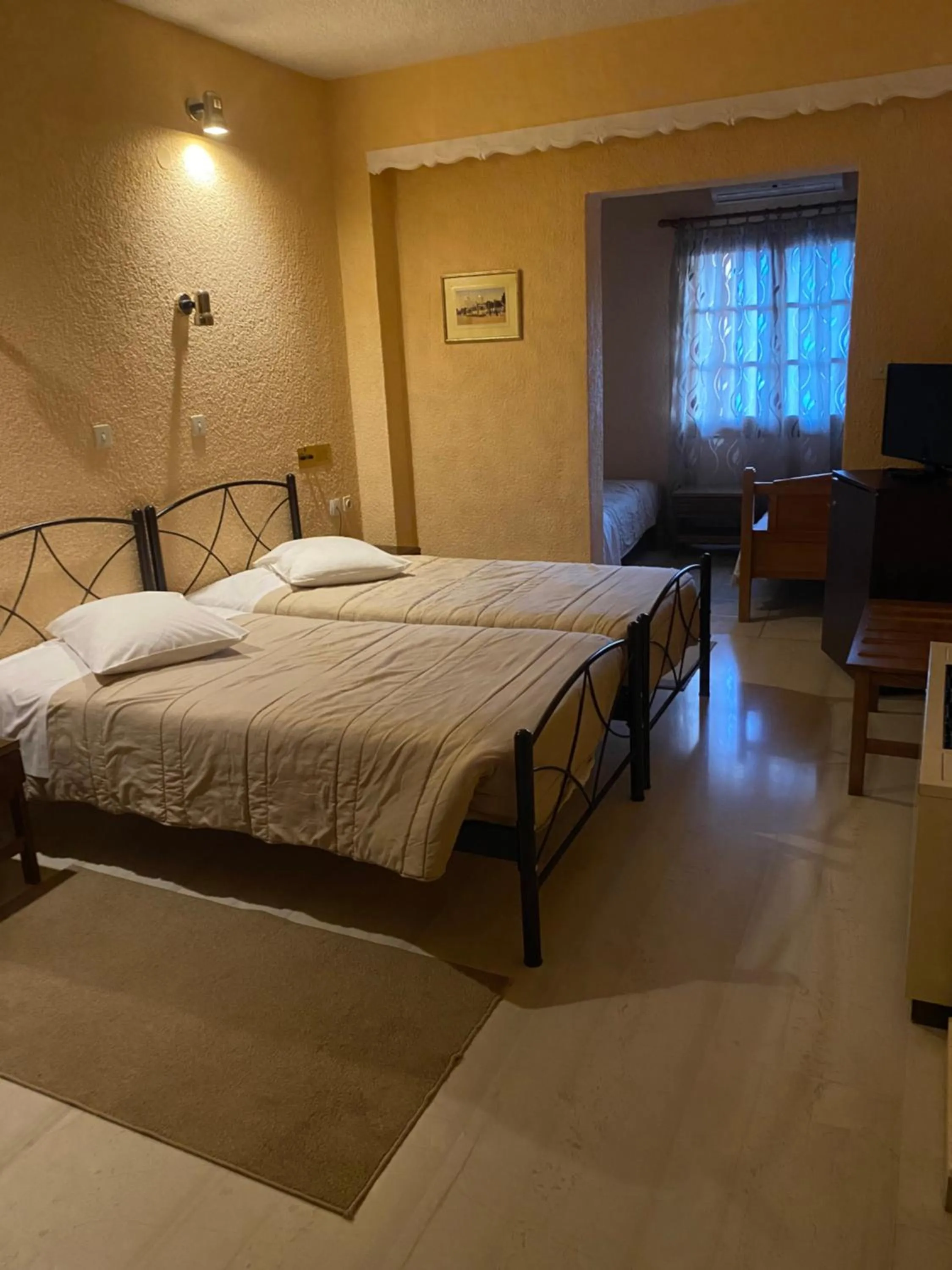 Bed in Olympic Hotel