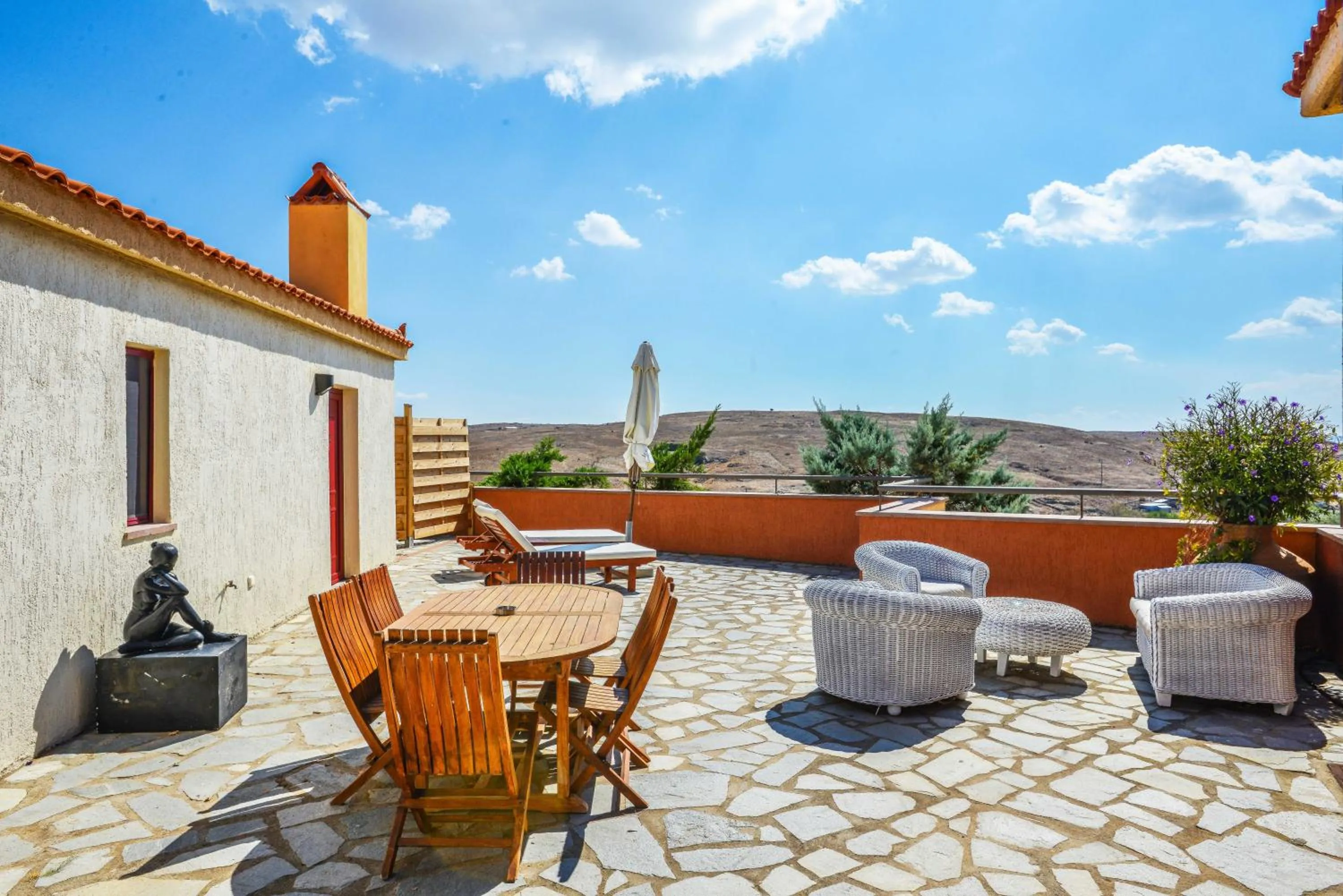 Balcony/Terrace in Varos Village Boutique Hotel