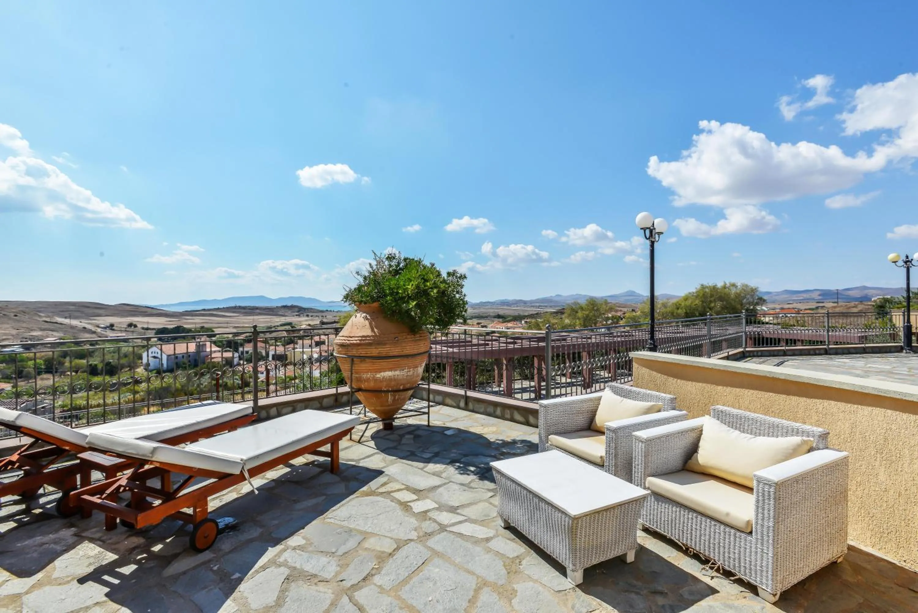 Balcony/Terrace in Varos Village Boutique Hotel