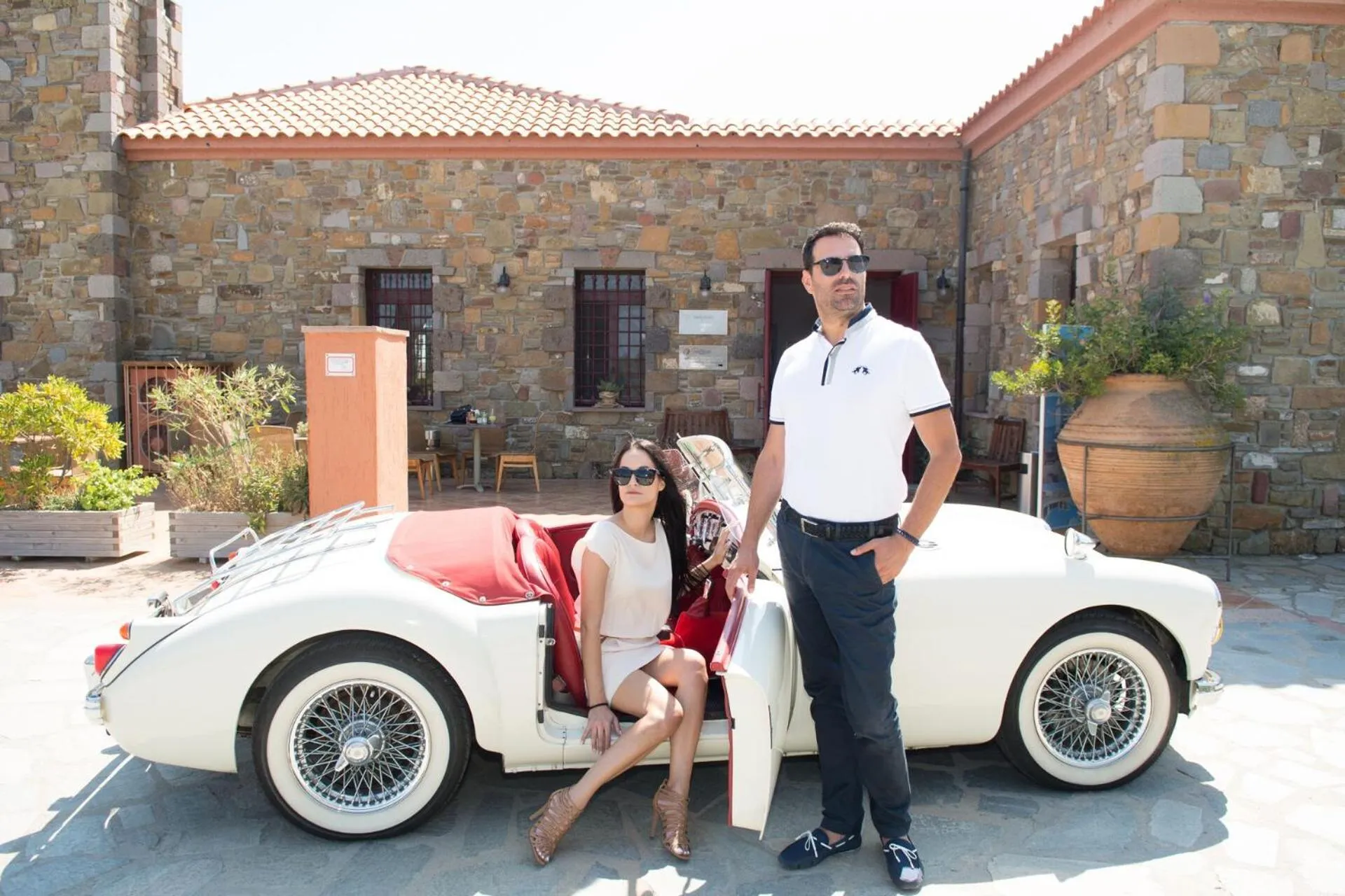 Lobby or reception in Varos Village Boutique Hotel