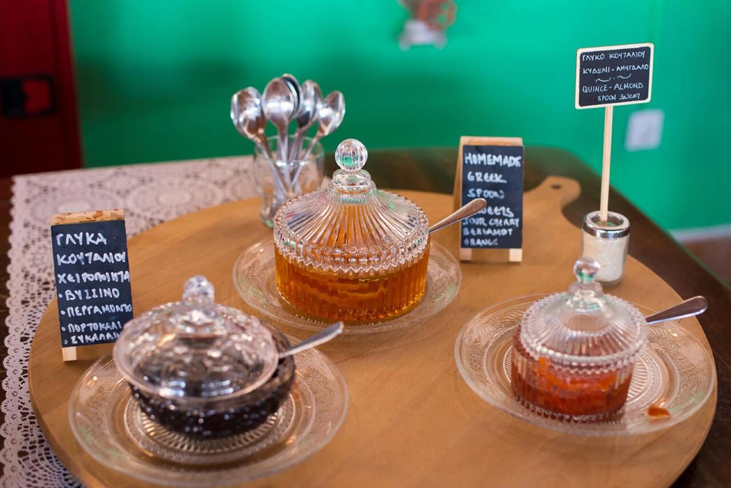 Buffet breakfast in Varos Village Boutique Hotel