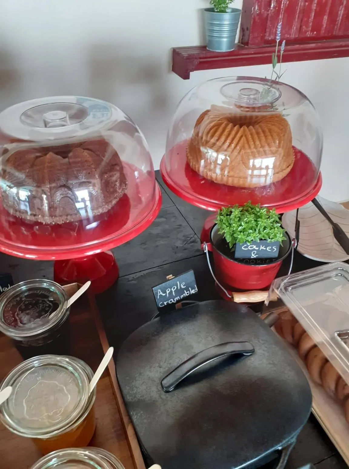 Buffet breakfast in Varos Village Boutique Hotel