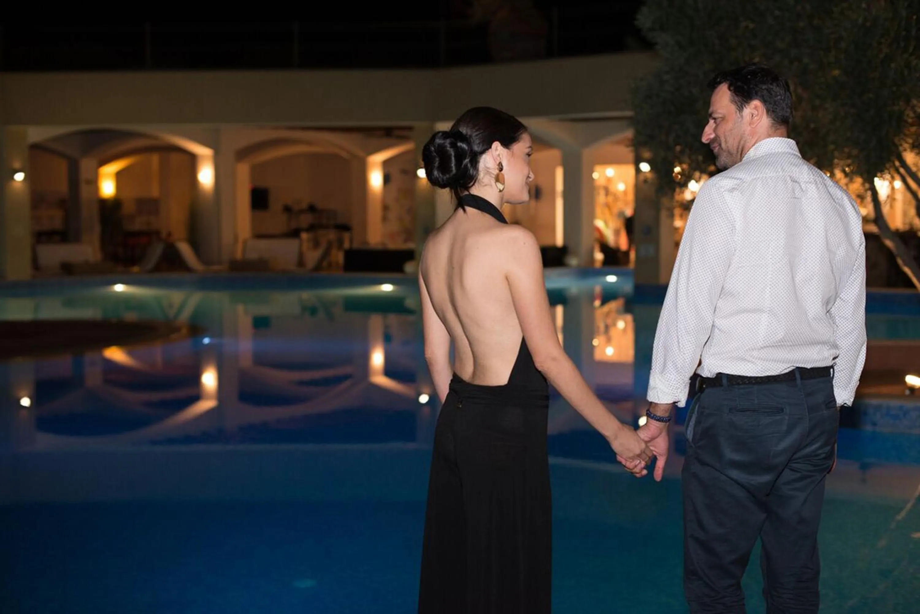 Swimming pool in Varos Village Boutique Hotel