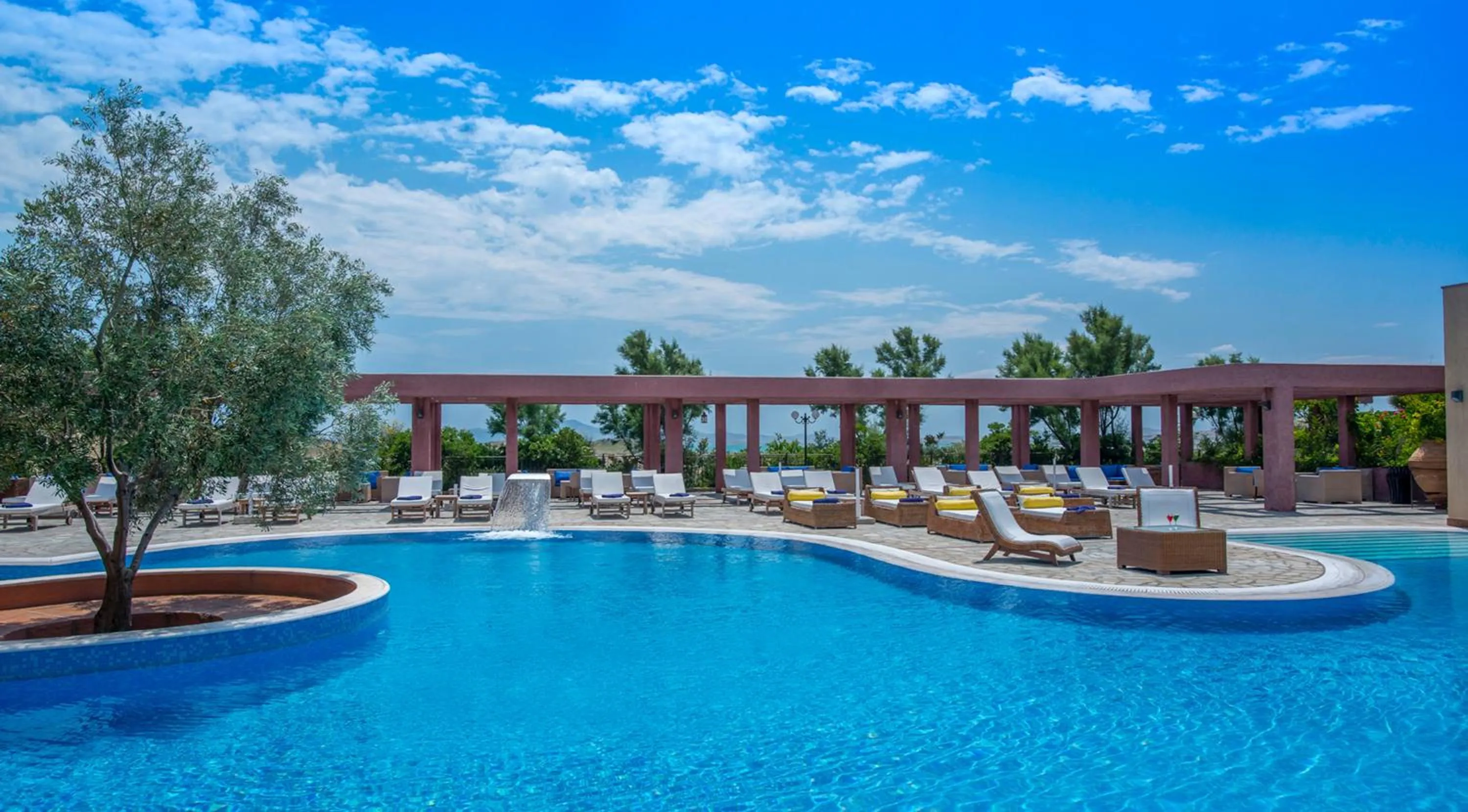 Swimming pool in Varos Village Boutique Hotel