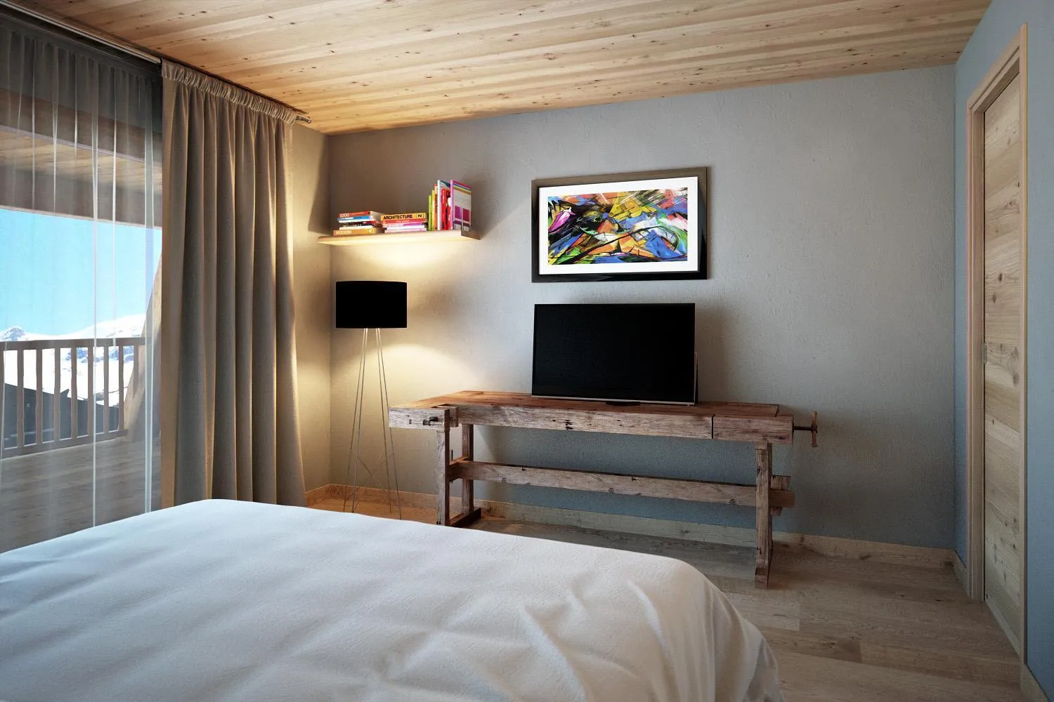 TV and multimedia, Bed in Aux Pieds du Roi - Suite & Spa
