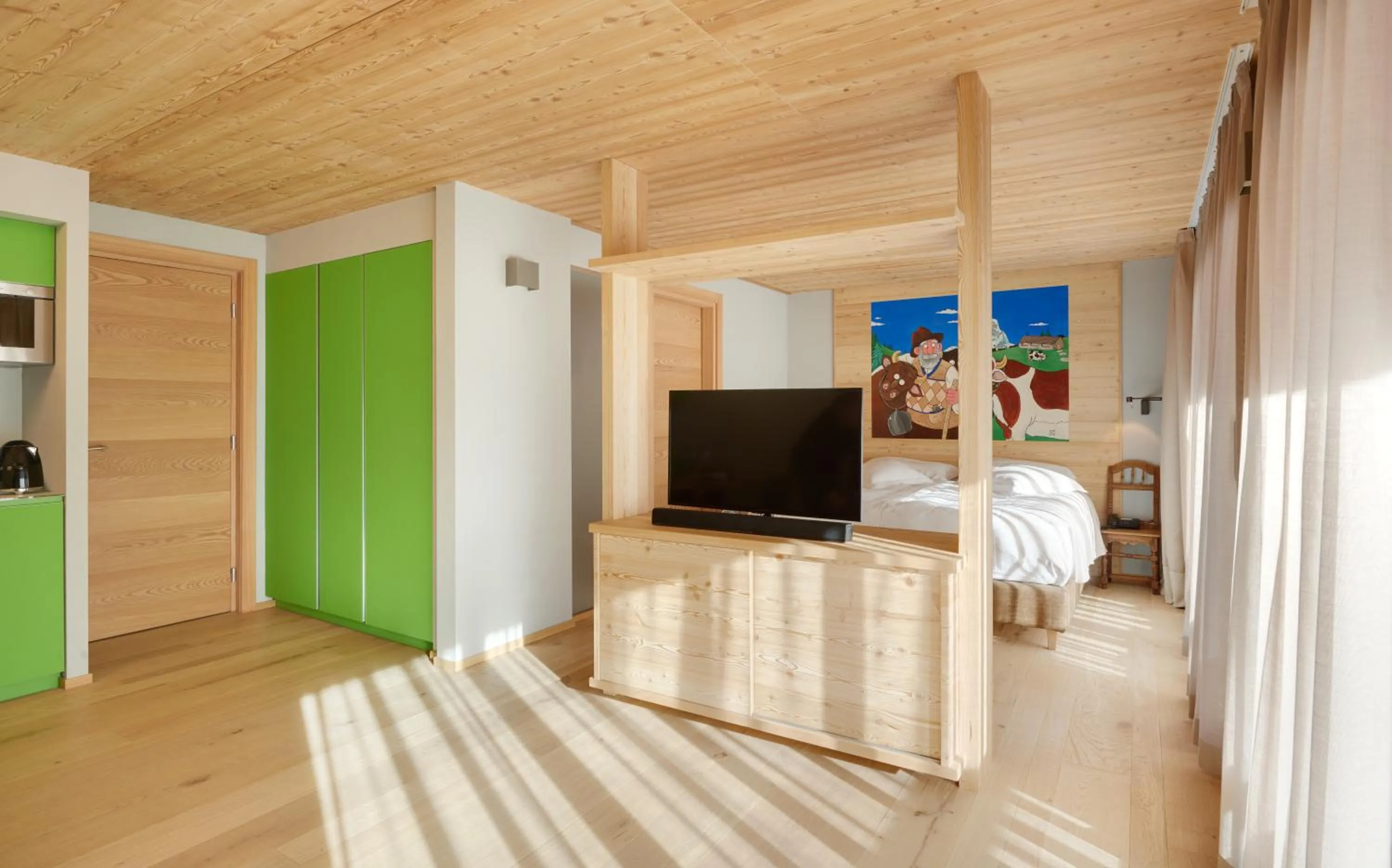 Living room in Aux Pieds du Roi - Suite & Spa