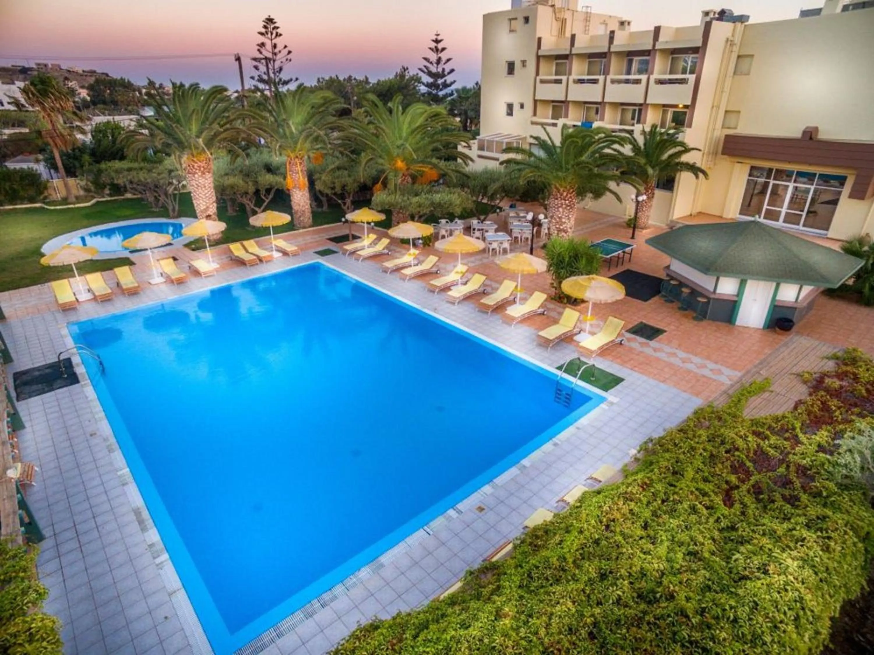 Area and facilities in Tylissos Beach Hotel - Adults Only