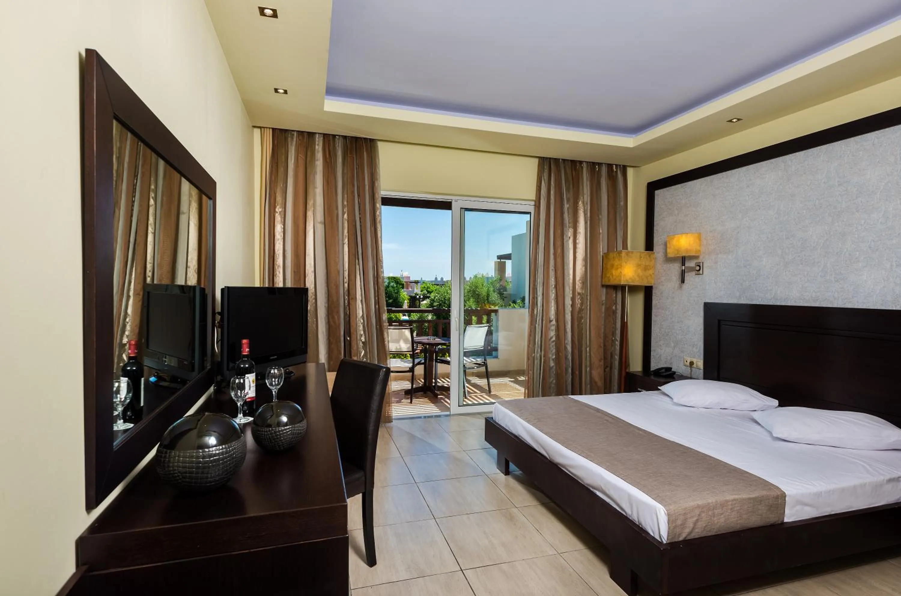 Bedroom, Bed in Gaia Palace