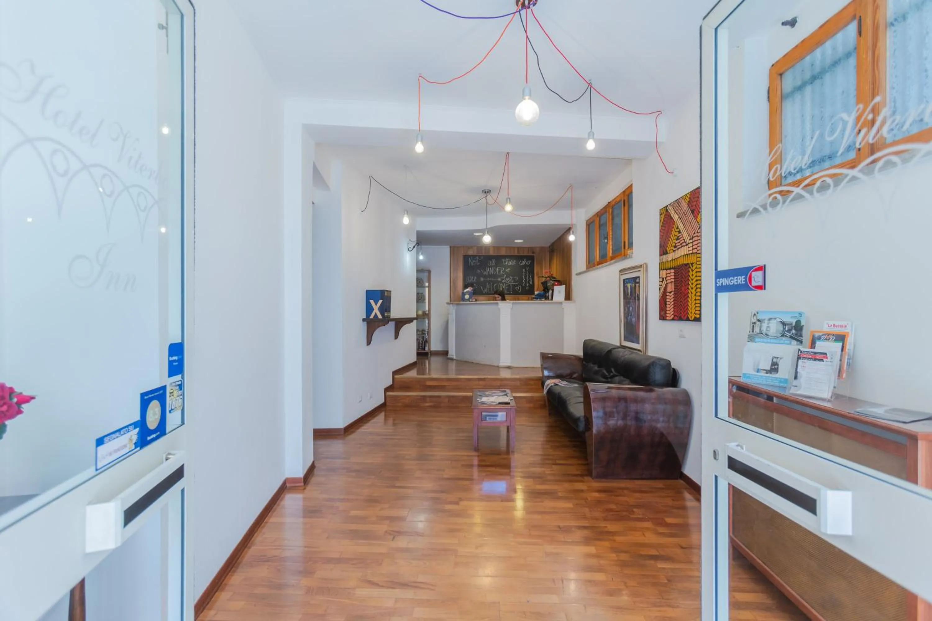 Lobby or reception in Hotel Viterbo Inn