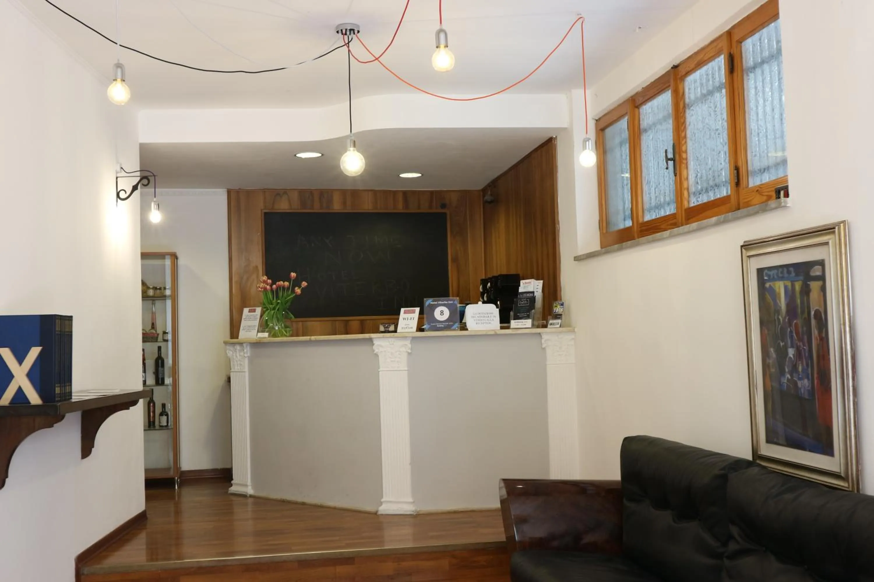 Lobby or reception in Hotel Viterbo Inn