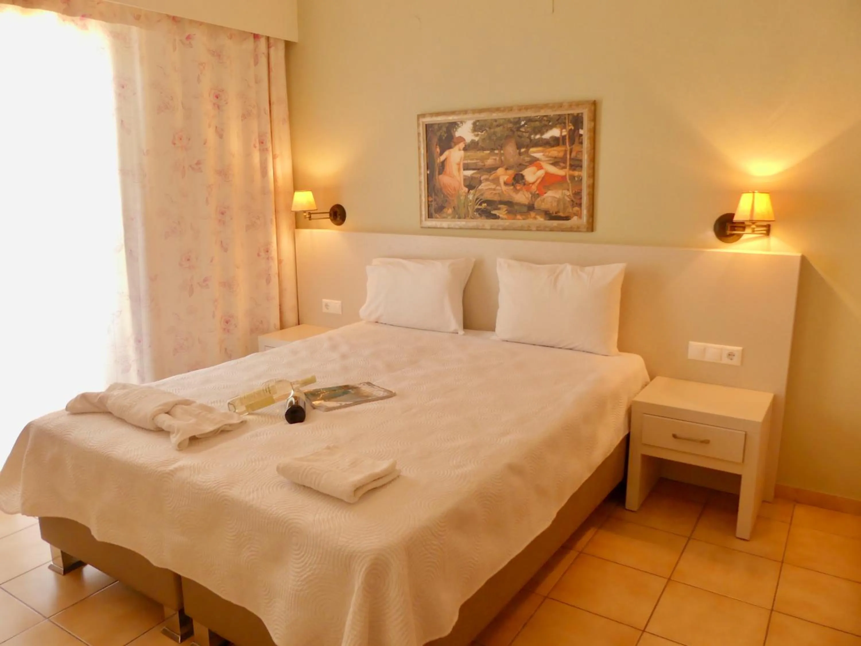 Bed in Blue Horizon Studios