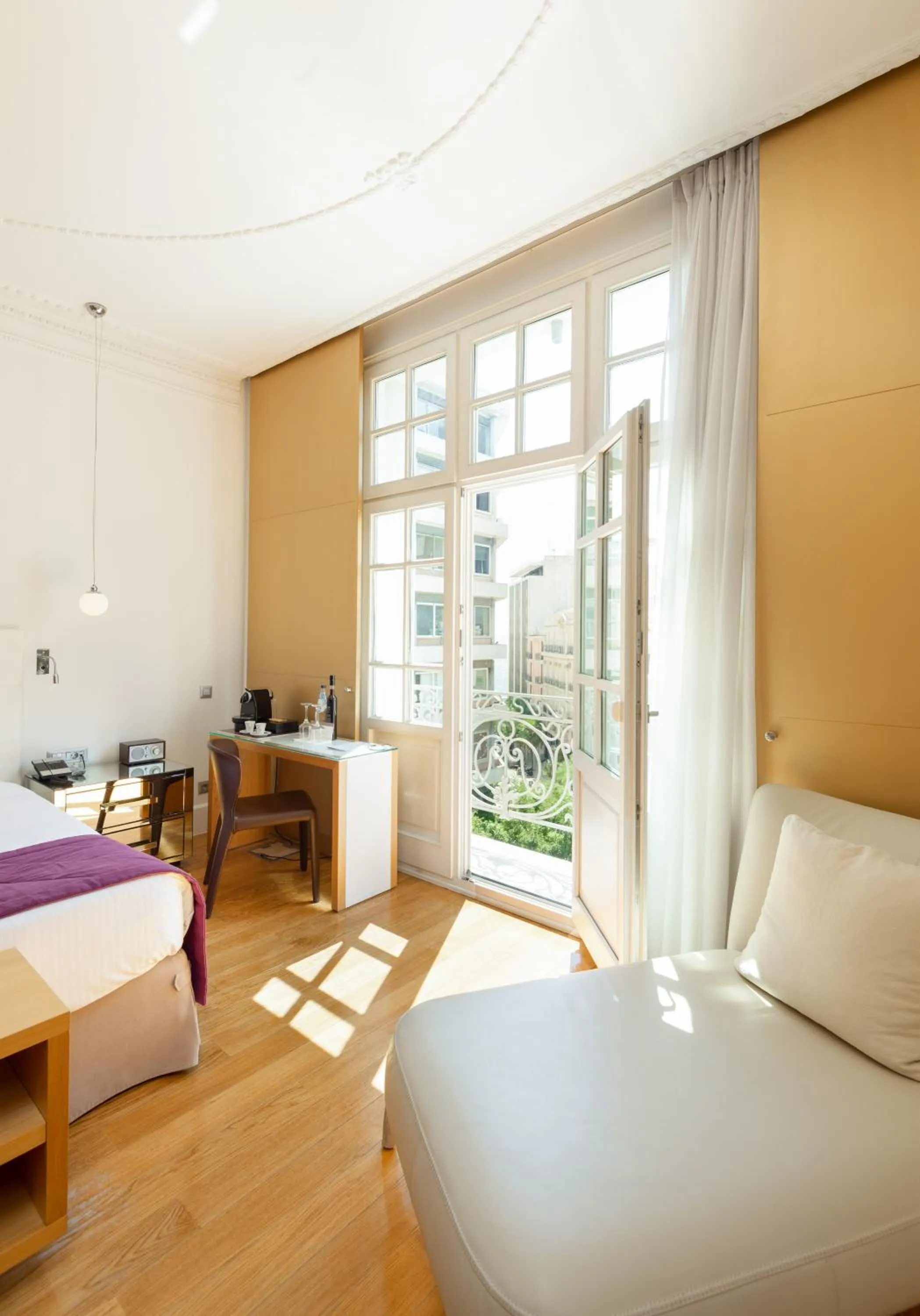 View (from property/room), Bed in The Excelsior - Small Luxury Hotels of the World