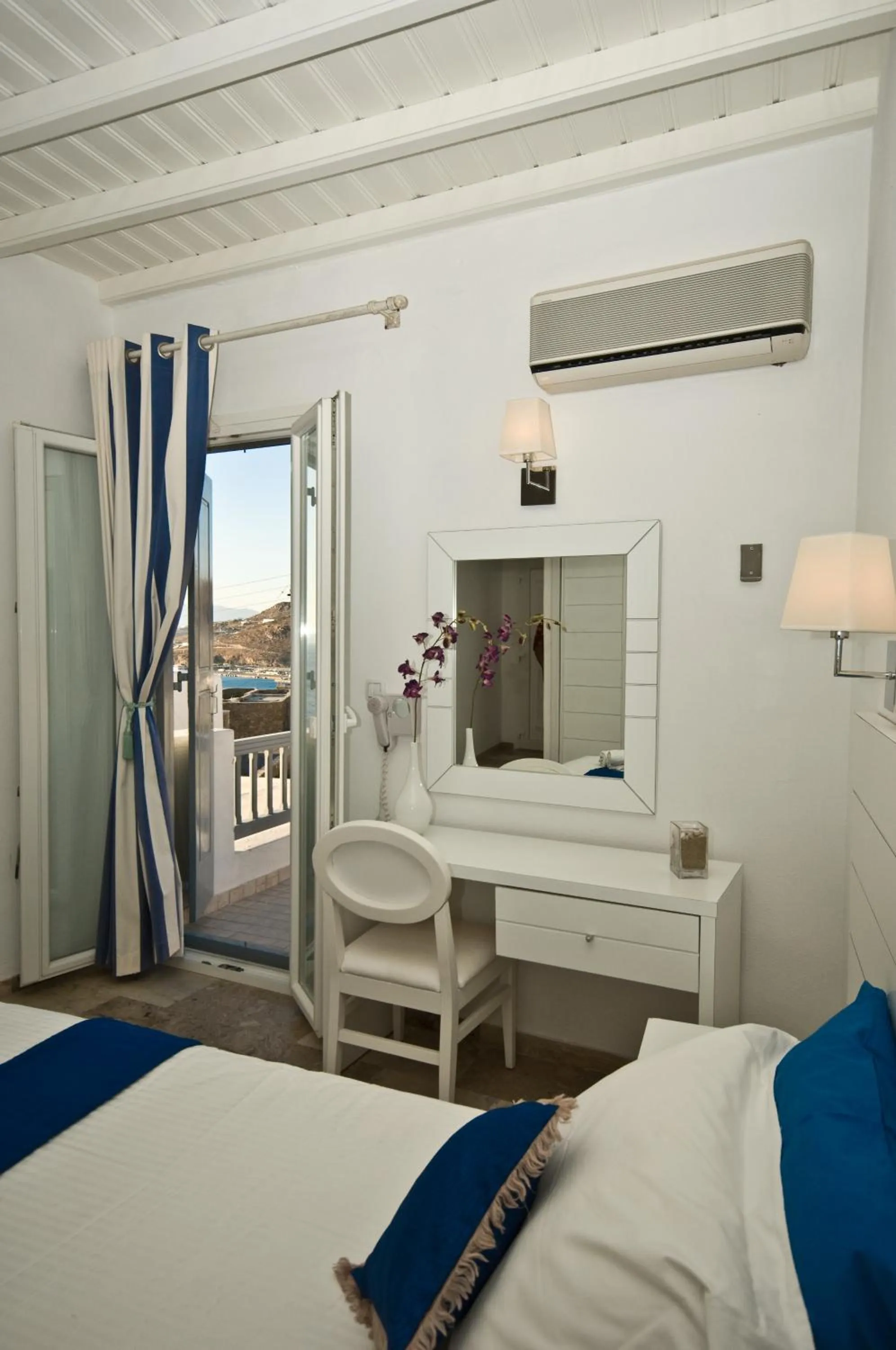 Decorative detail, Bed in Hotel Gorgona