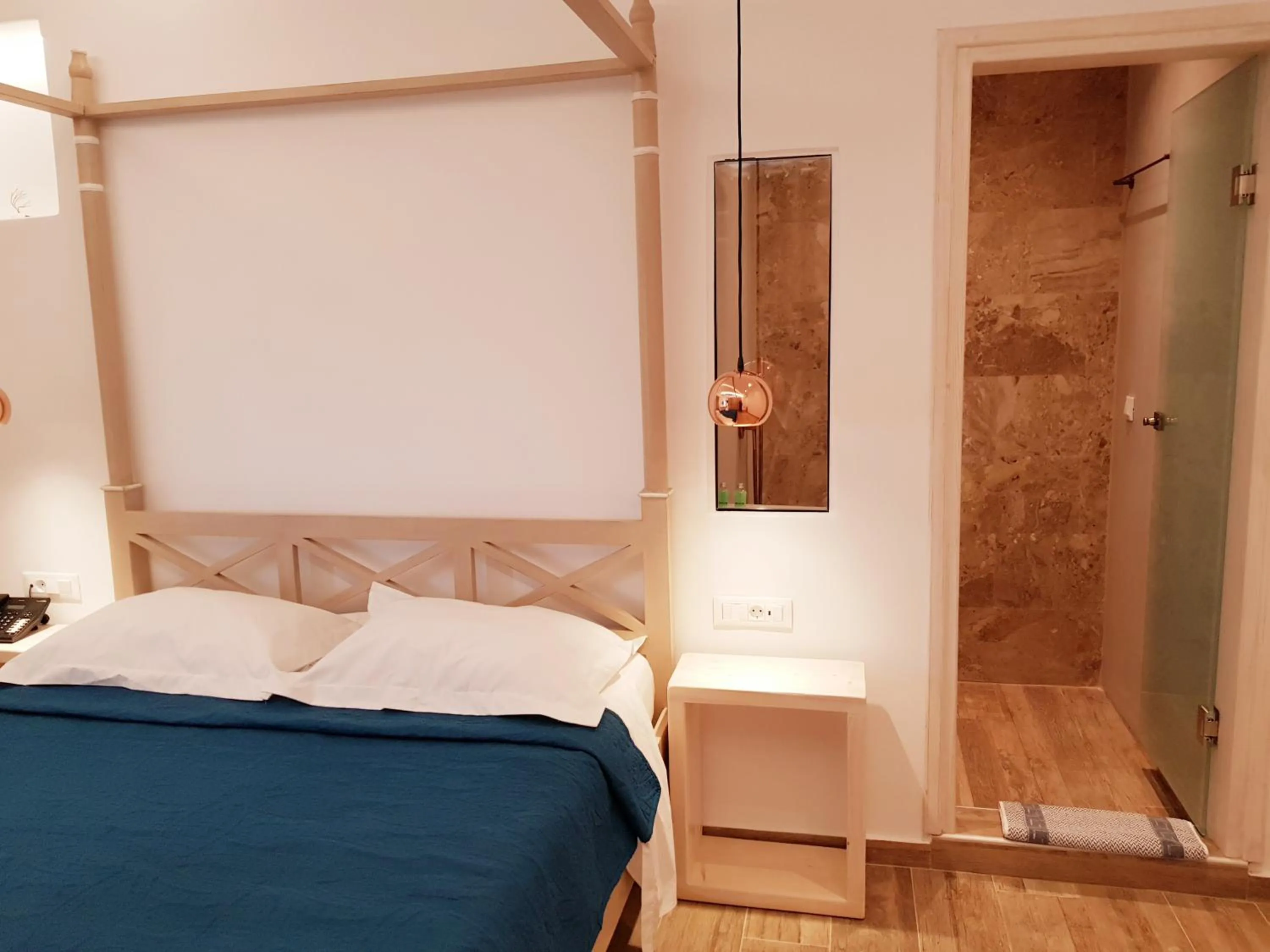 Bed in Hotel Gorgona