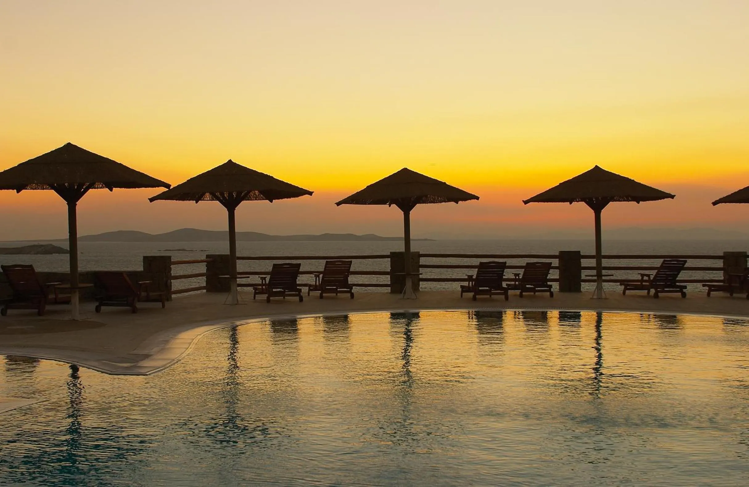 Swimming pool in Hotel Gorgona