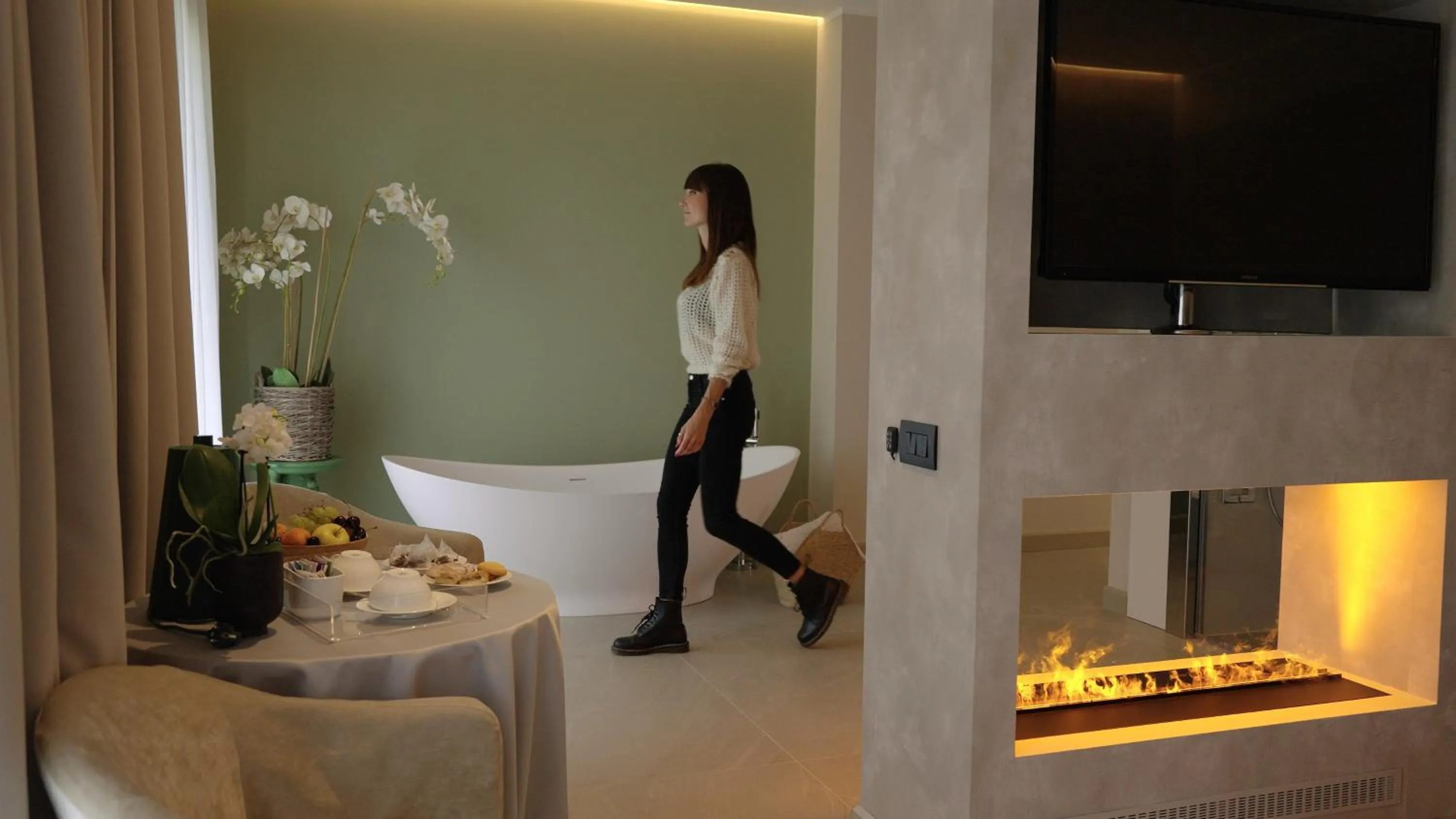 Decorative detail in Relais Le Betulle