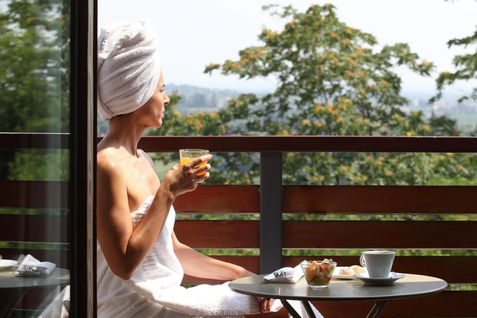 Natural landscape in Relais Le Betulle