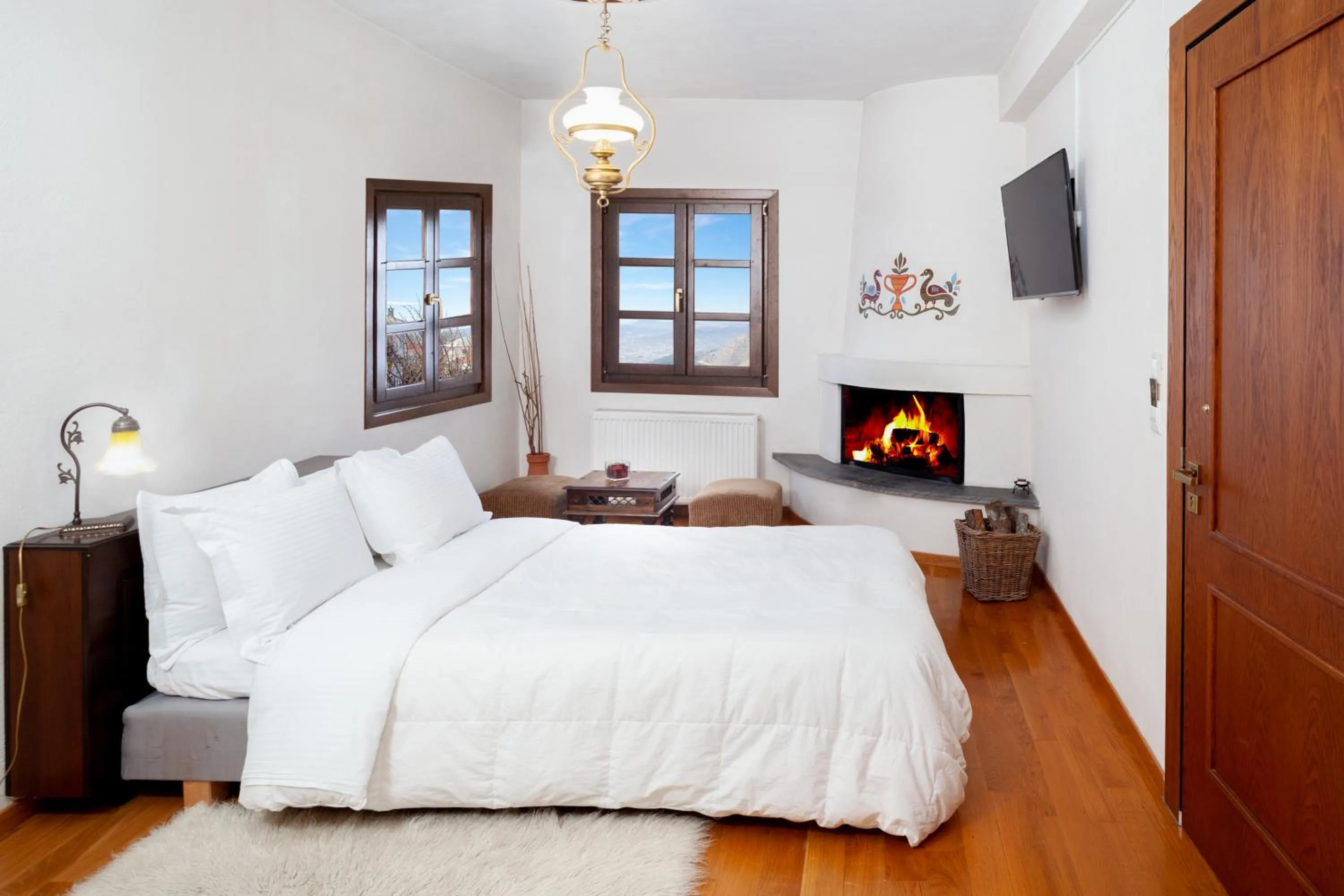 Photo of the whole room, Bed in Erofili Hotel & Suites