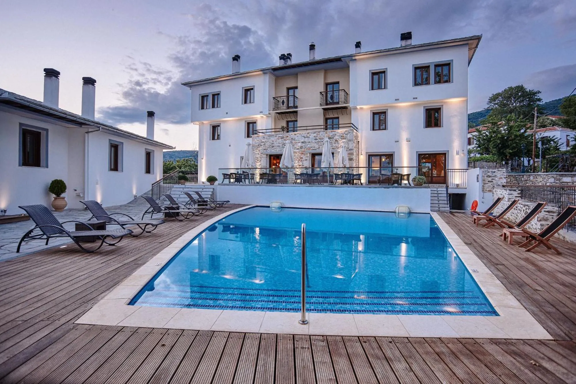 Swimming pool in Despotiko