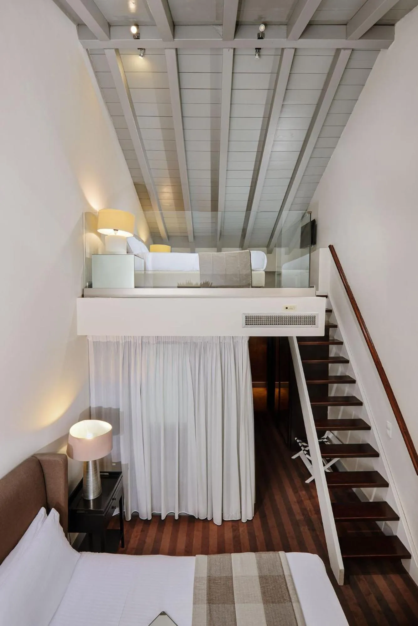 View (from property/room), Bed in Despotiko