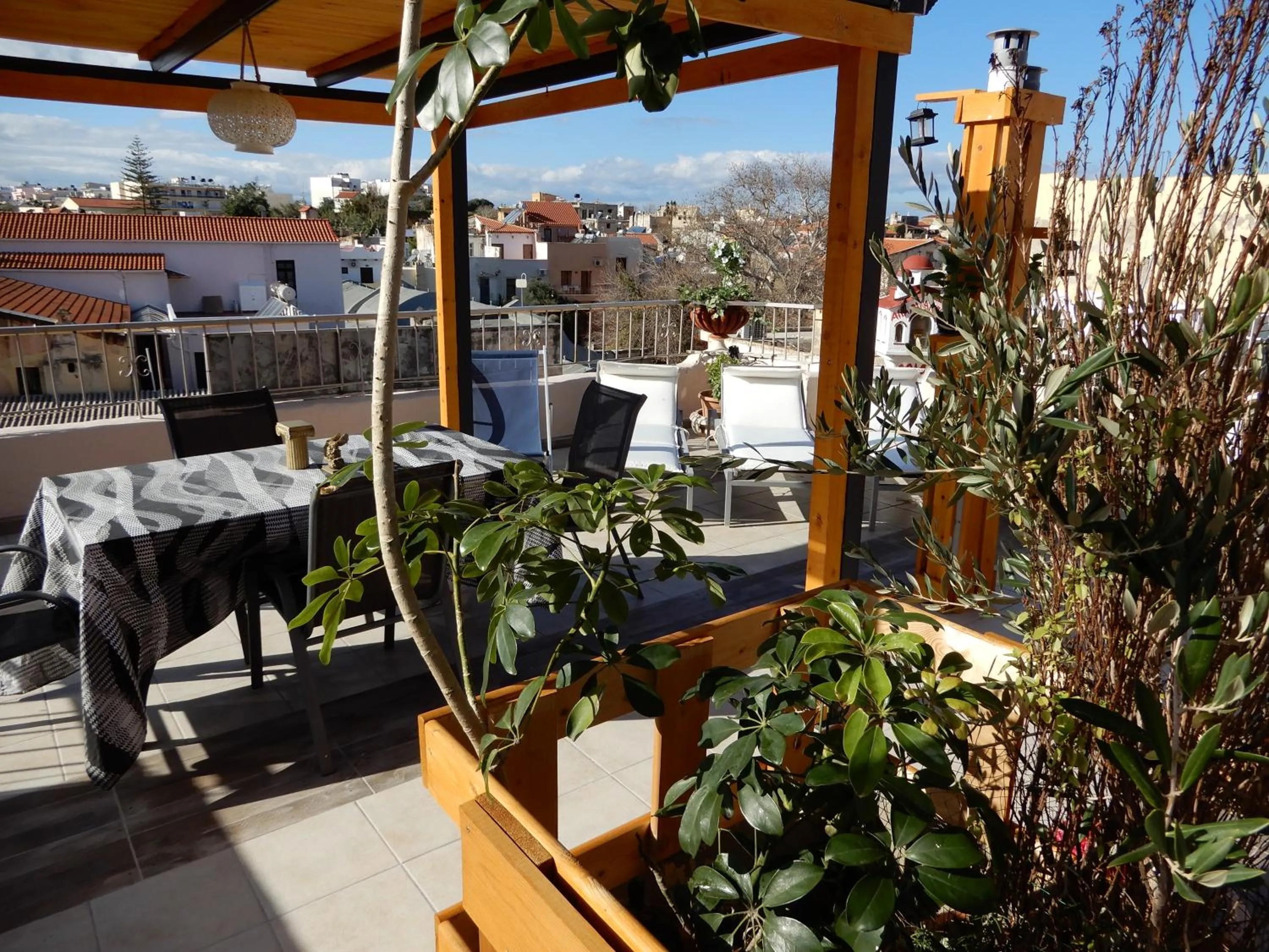 Patio in Nikolas Rooms