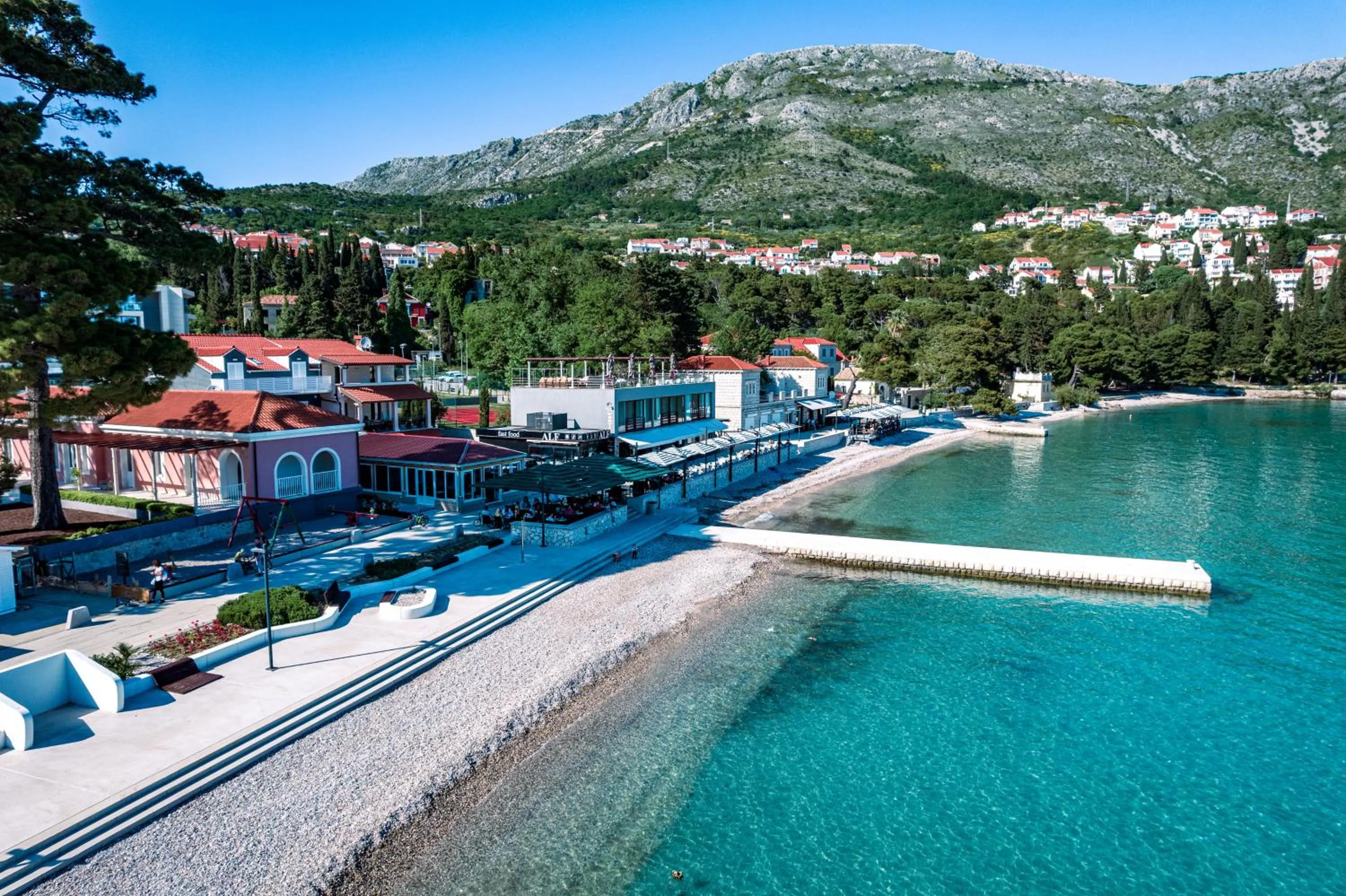 Beach in Maistra Select Srebreno Villas