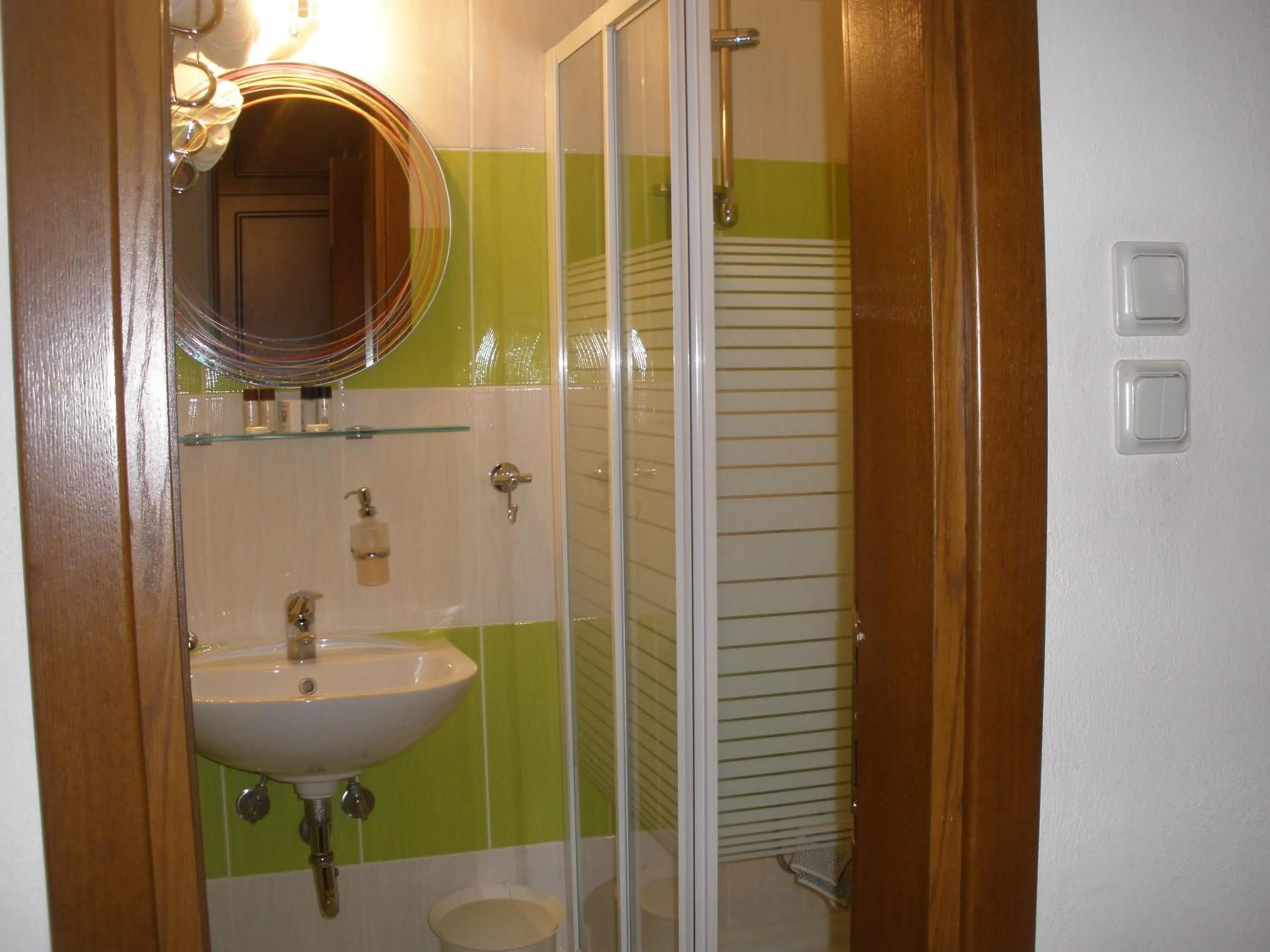 Bathroom in Pelias Hotel