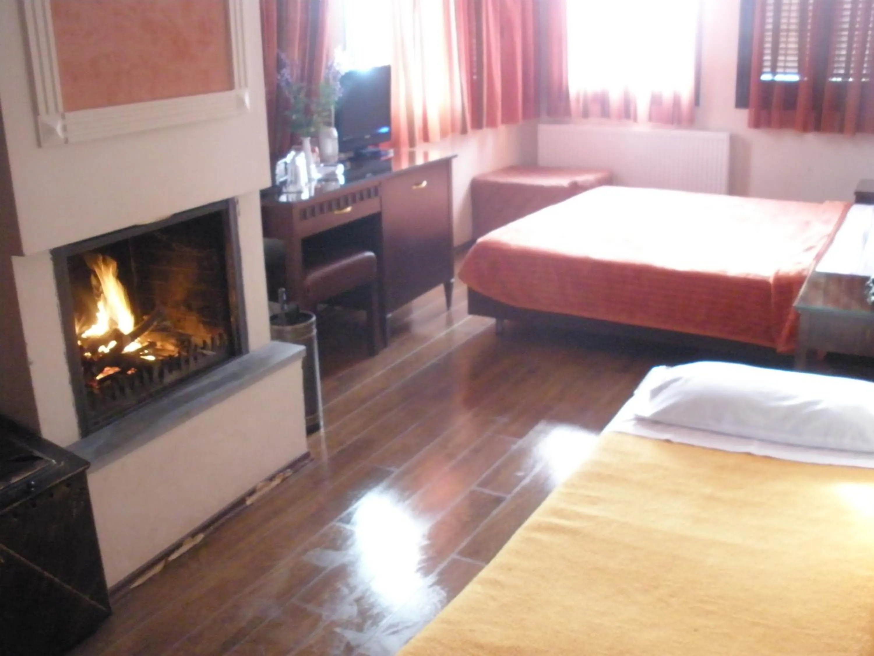 Photo of the whole room, Bed in Pelias Hotel