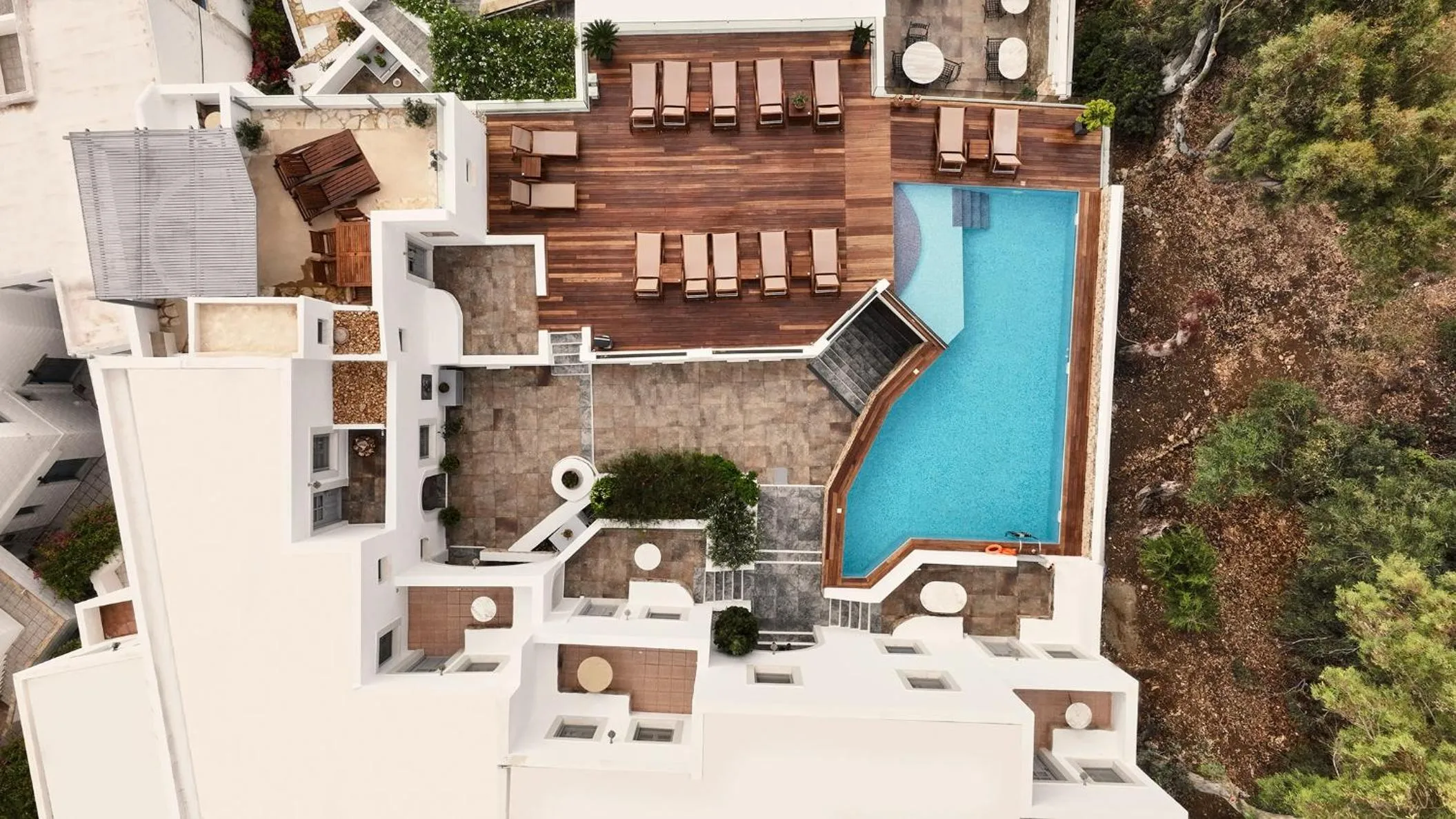 Bird's eye view in The Petra, Small Luxury Hotels of the World