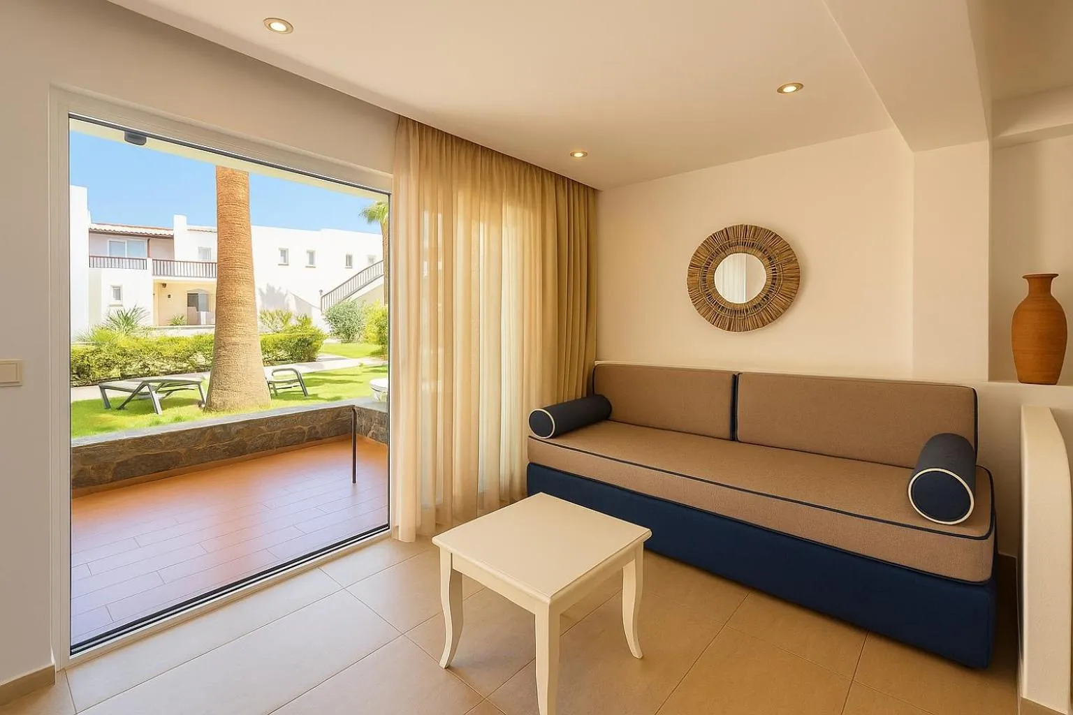 Garden view in Alexander Beach Hotel & Village Resort