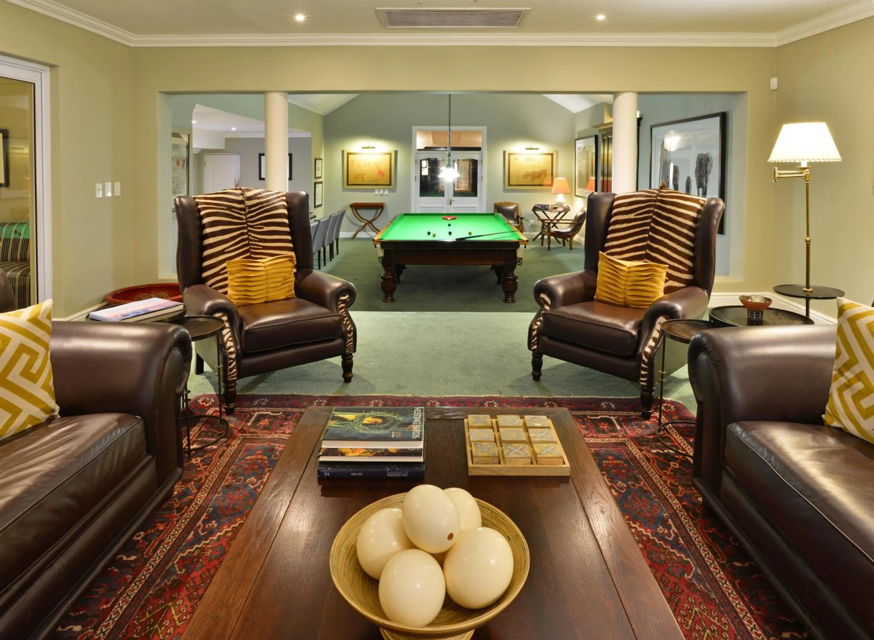 Communal lounge/ TV room in Founders Lodge by Mantis