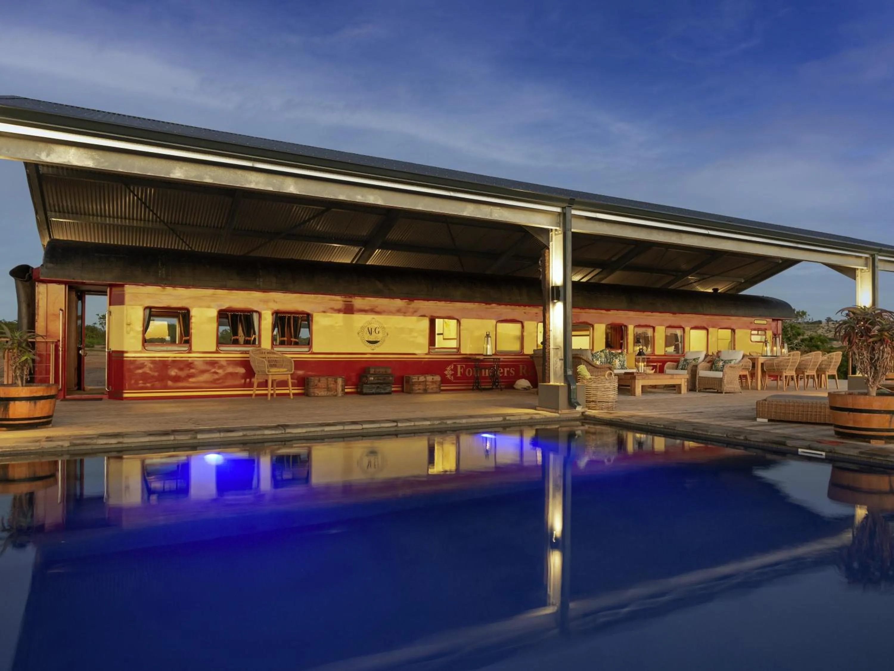 Bedroom in Founders Lodge by Mantis