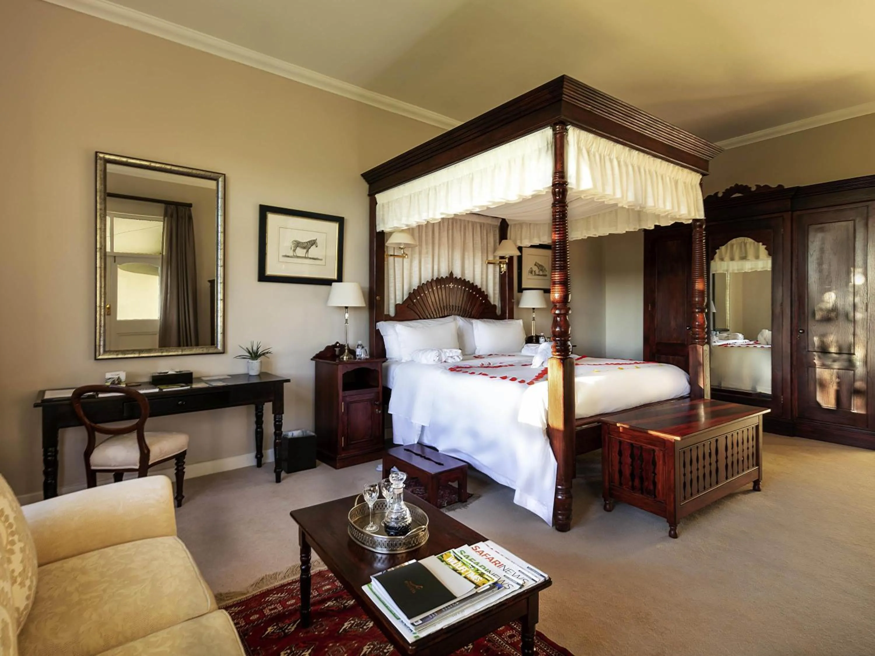 Bedroom, Bed in Founders Lodge by Mantis