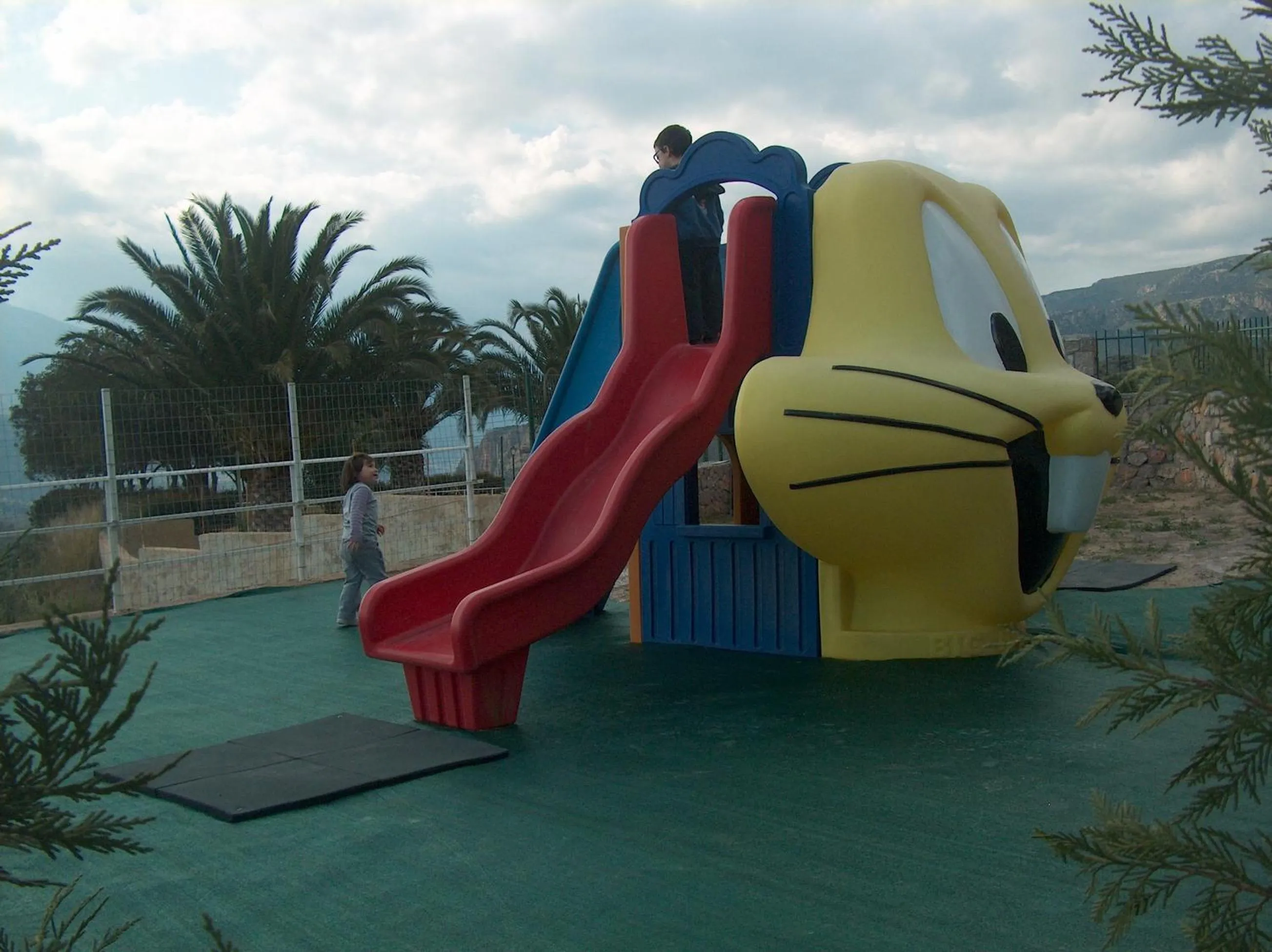 Children play ground in Chrissa Camping Rooms & Bungalows
