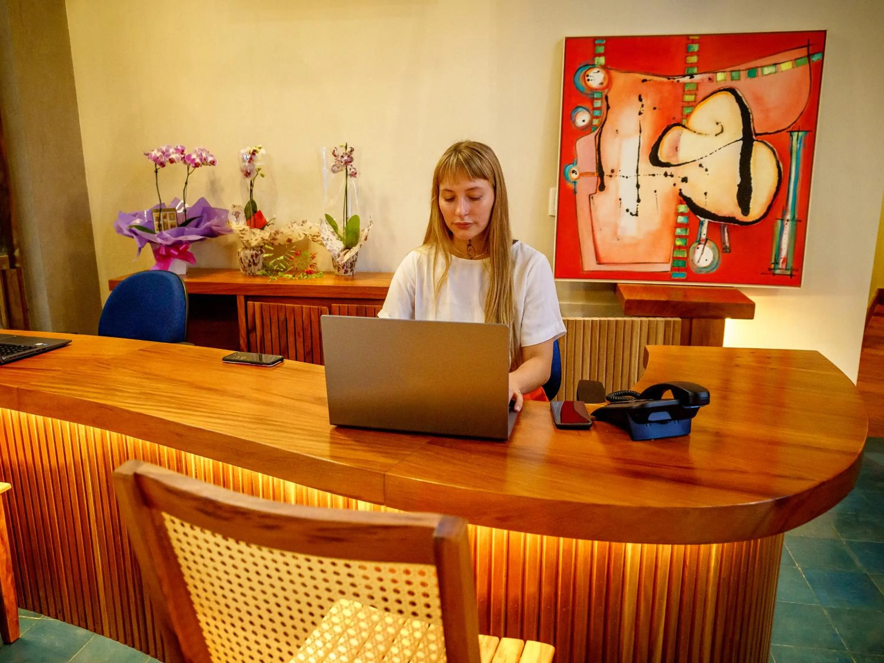 Lobby or reception in Buzios Espiritualidade Hotel