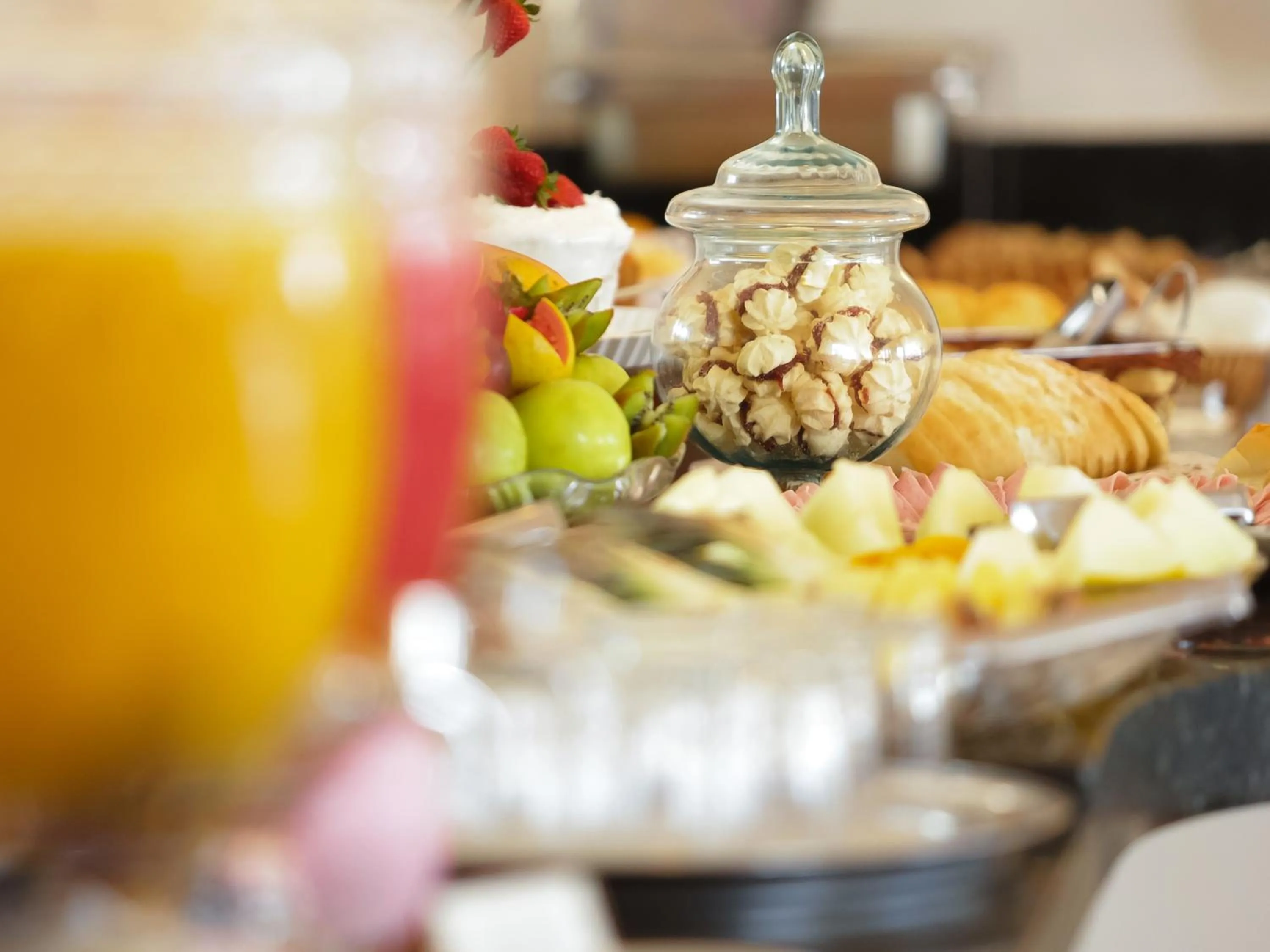 Buffet breakfast in Buzios Espiritualidade Hotel