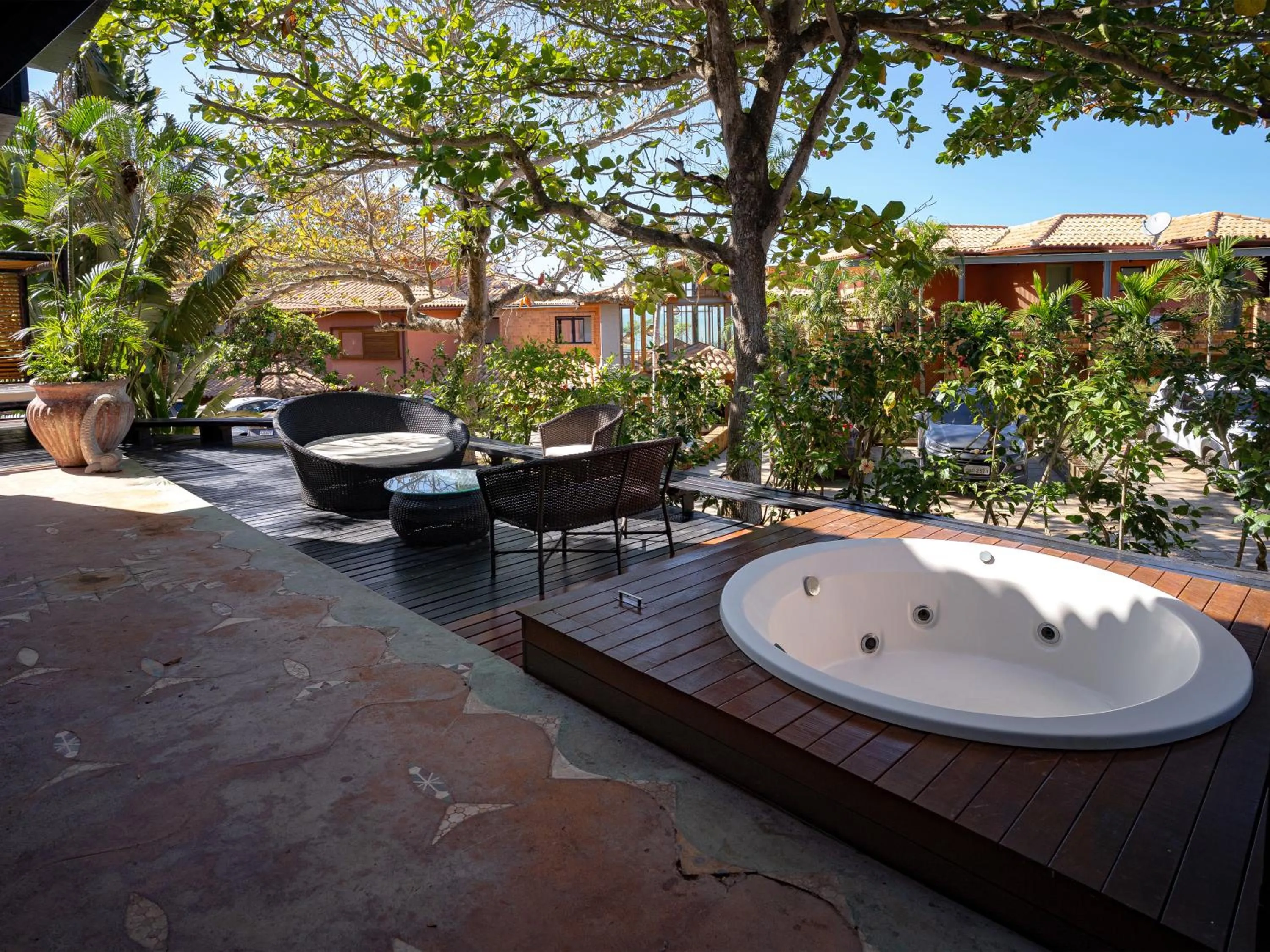 Hot Tub in Buzios Espiritualidade Hotel