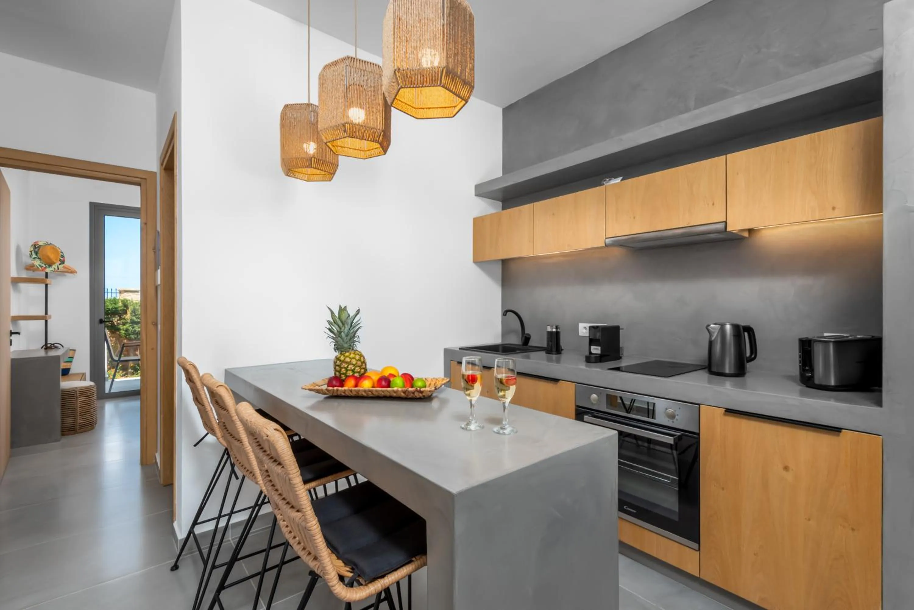 Coffee/tea facilities in Celestial Lindos Suites