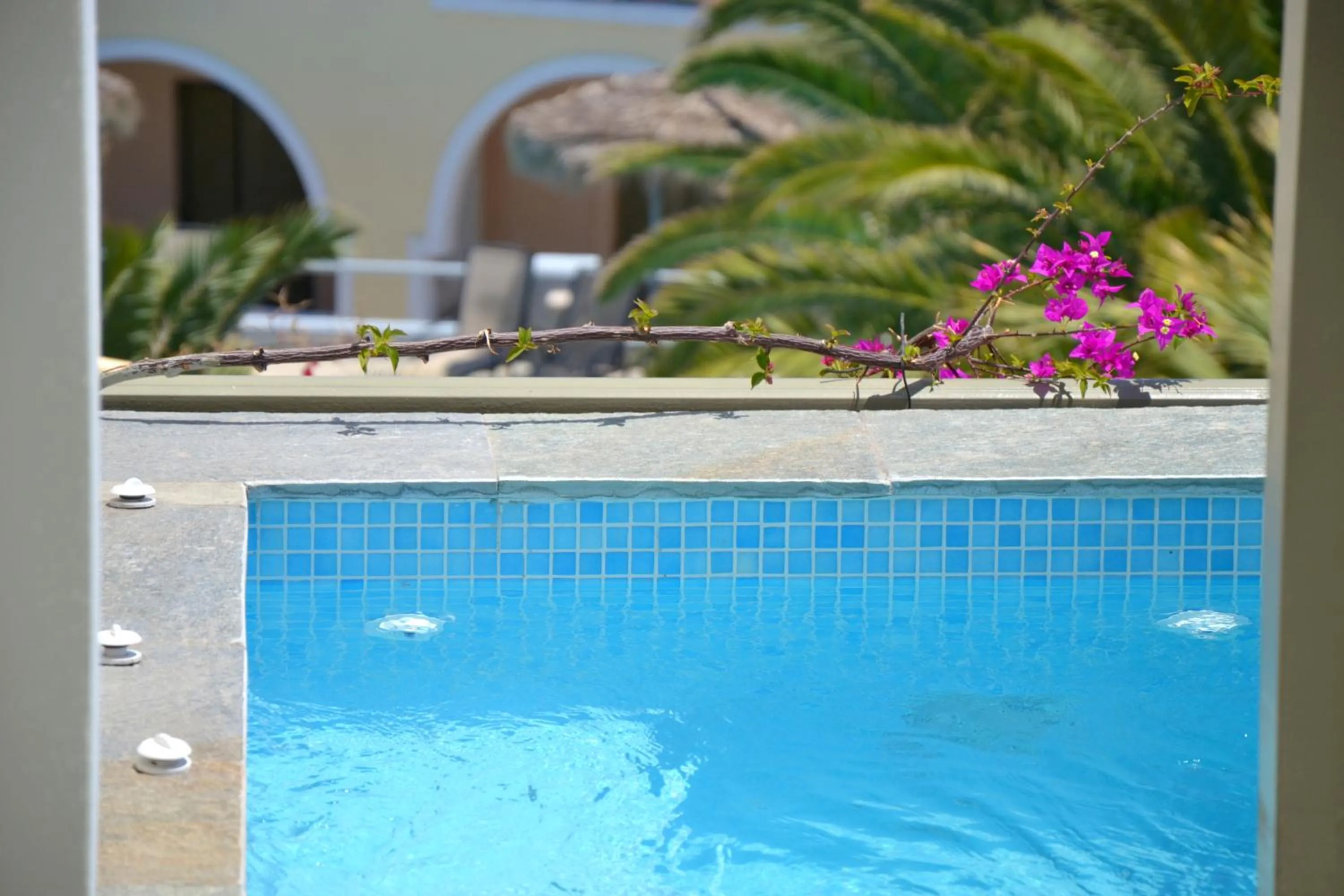 Hot Tub in Zephyros Hotel