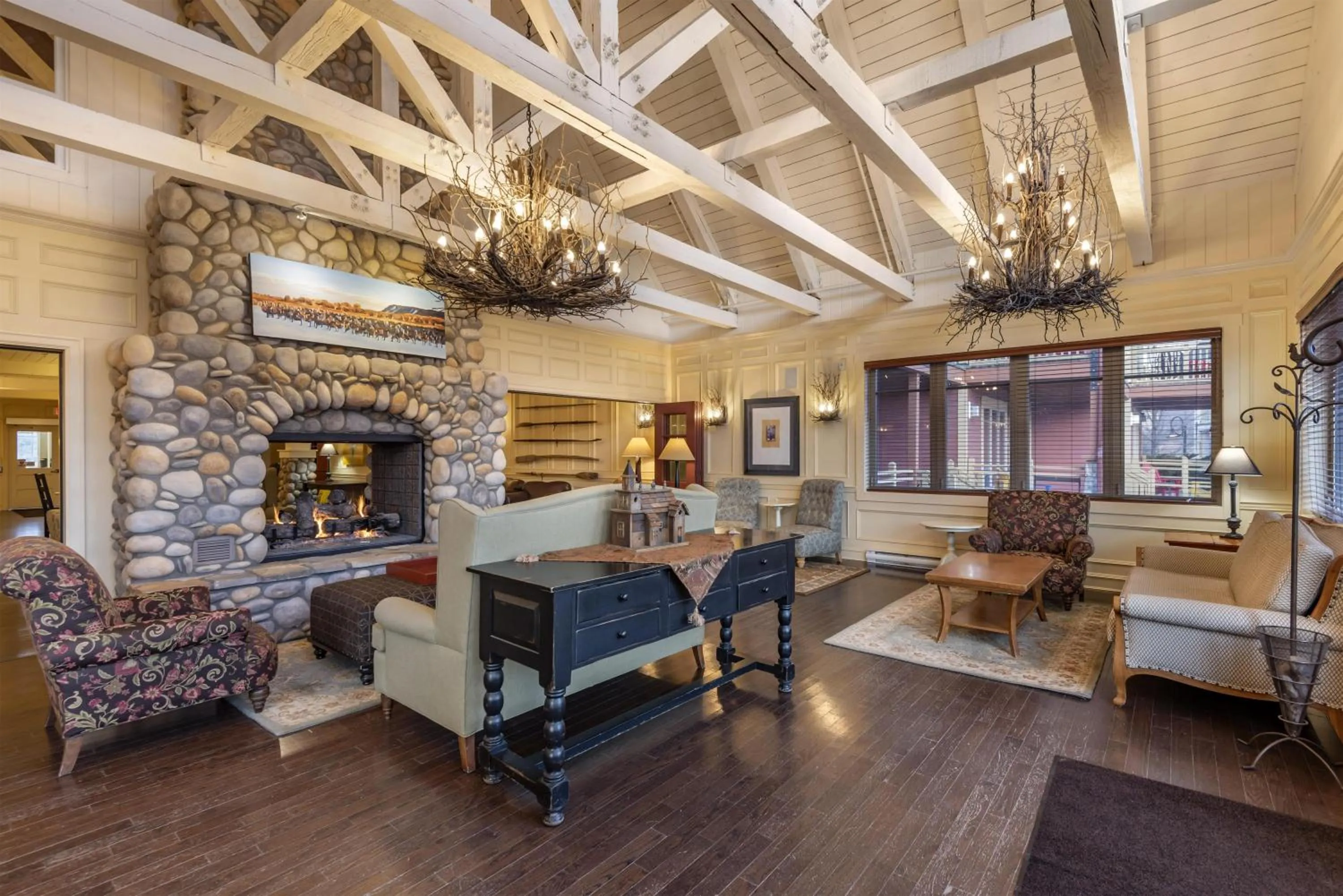 Lobby or reception in Hilton Grand Vacations Club Blue Mountain Canada