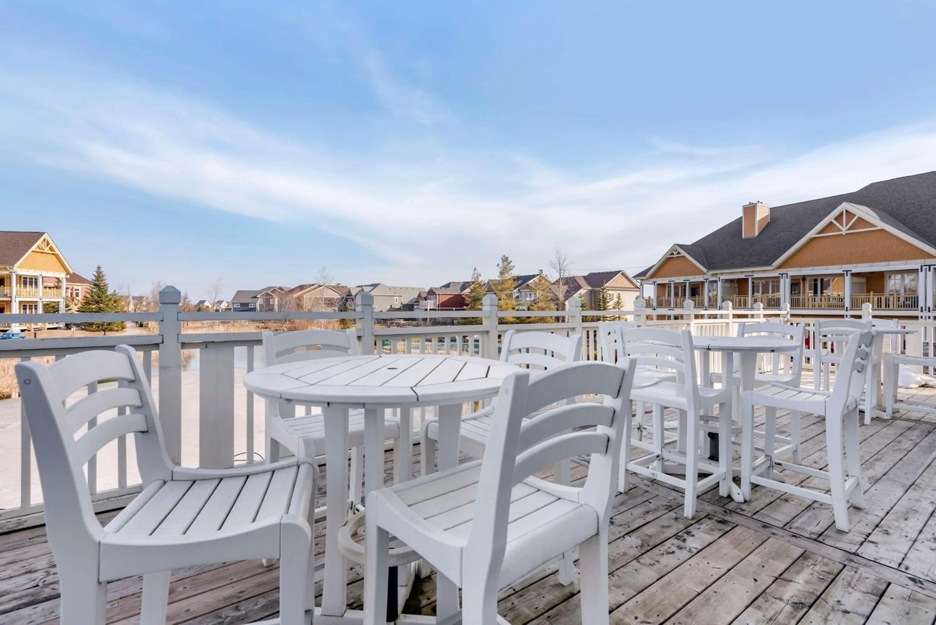 Patio in Hilton Grand Vacations Club Blue Mountain Canada