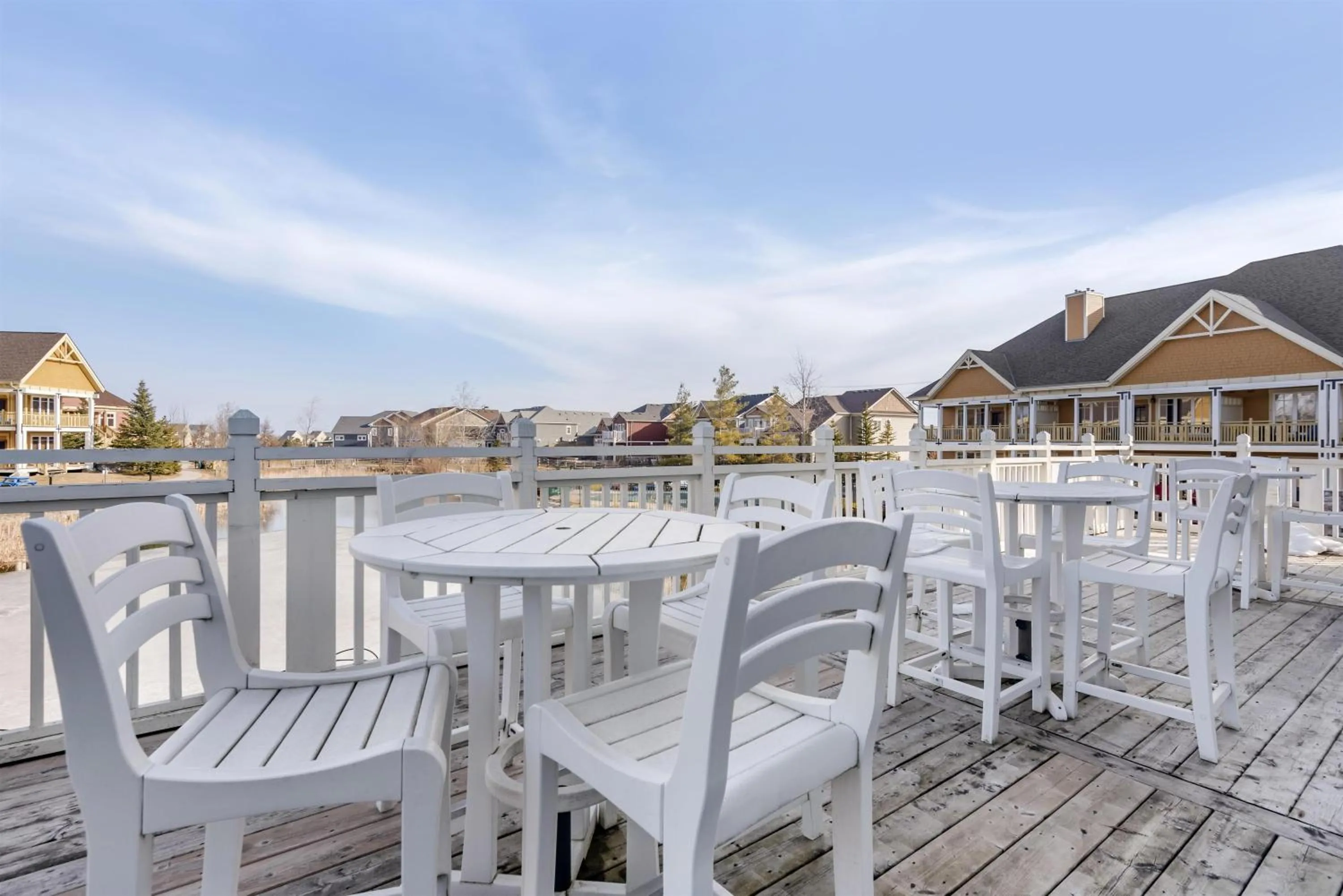 Patio in Hilton Grand Vacations Club Blue Mountain Canada