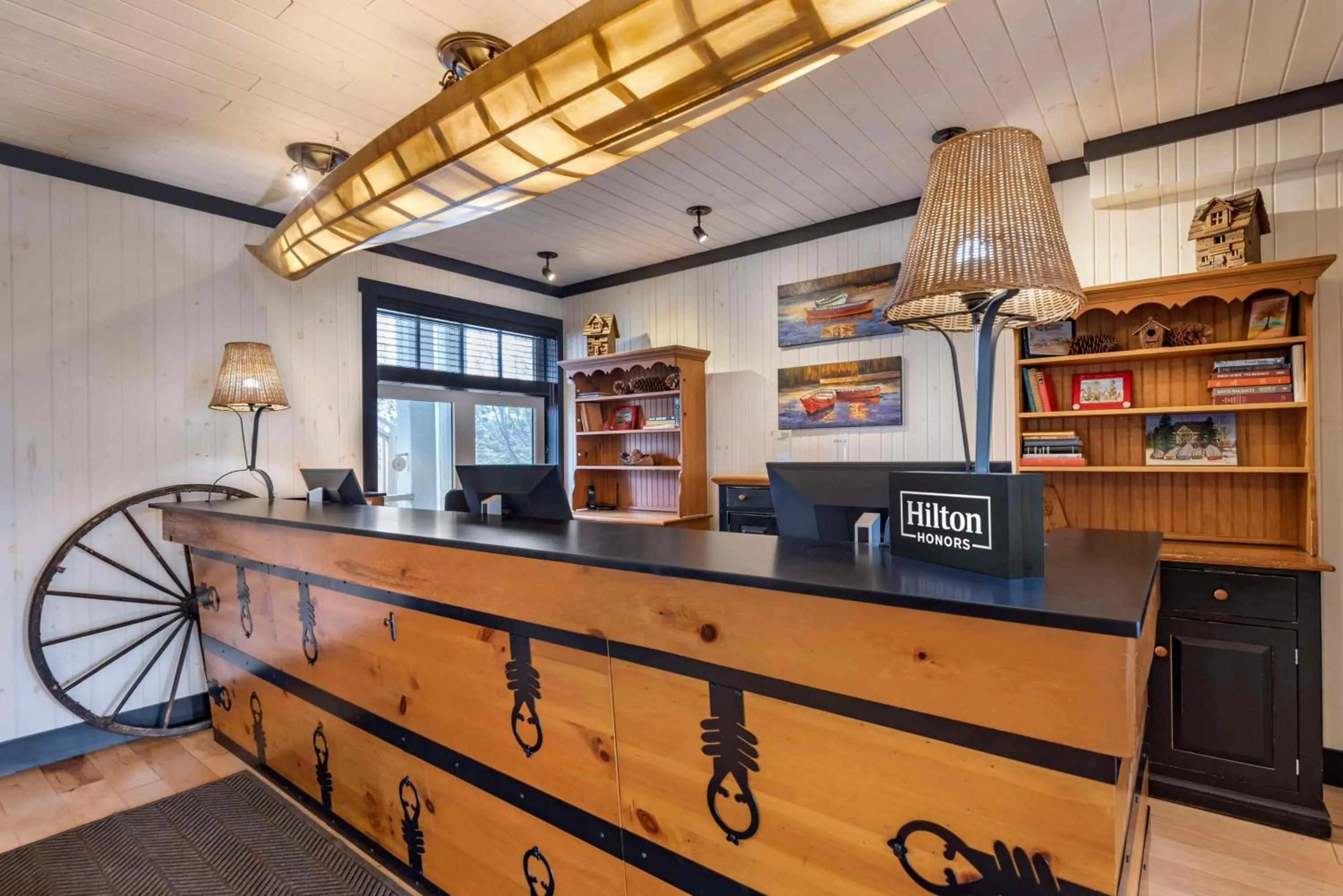 Lobby or reception in Hilton Grand Vacations Club Blue Mountain Canada