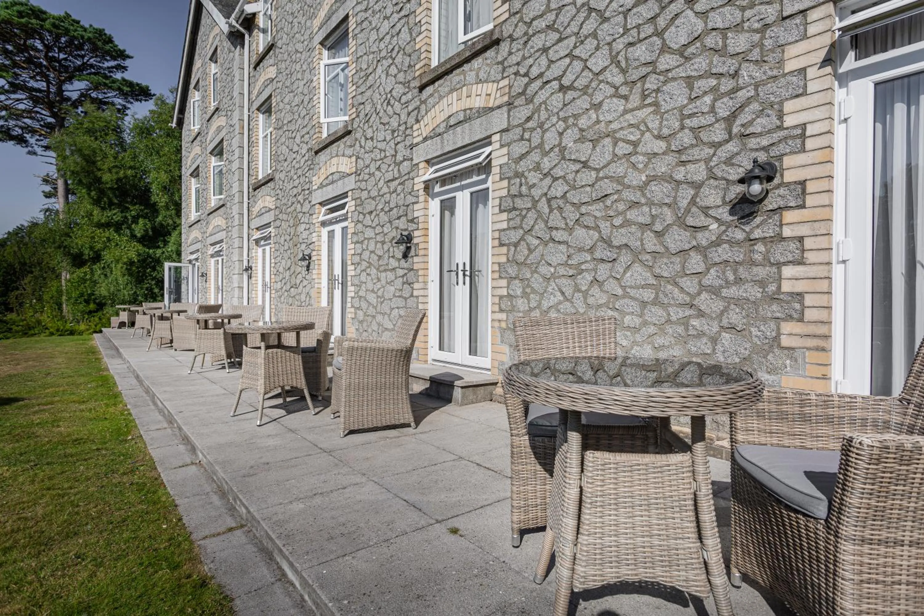 Patio in The Moorland Hotel, Haytor, Devon - The Coaching Inn Group