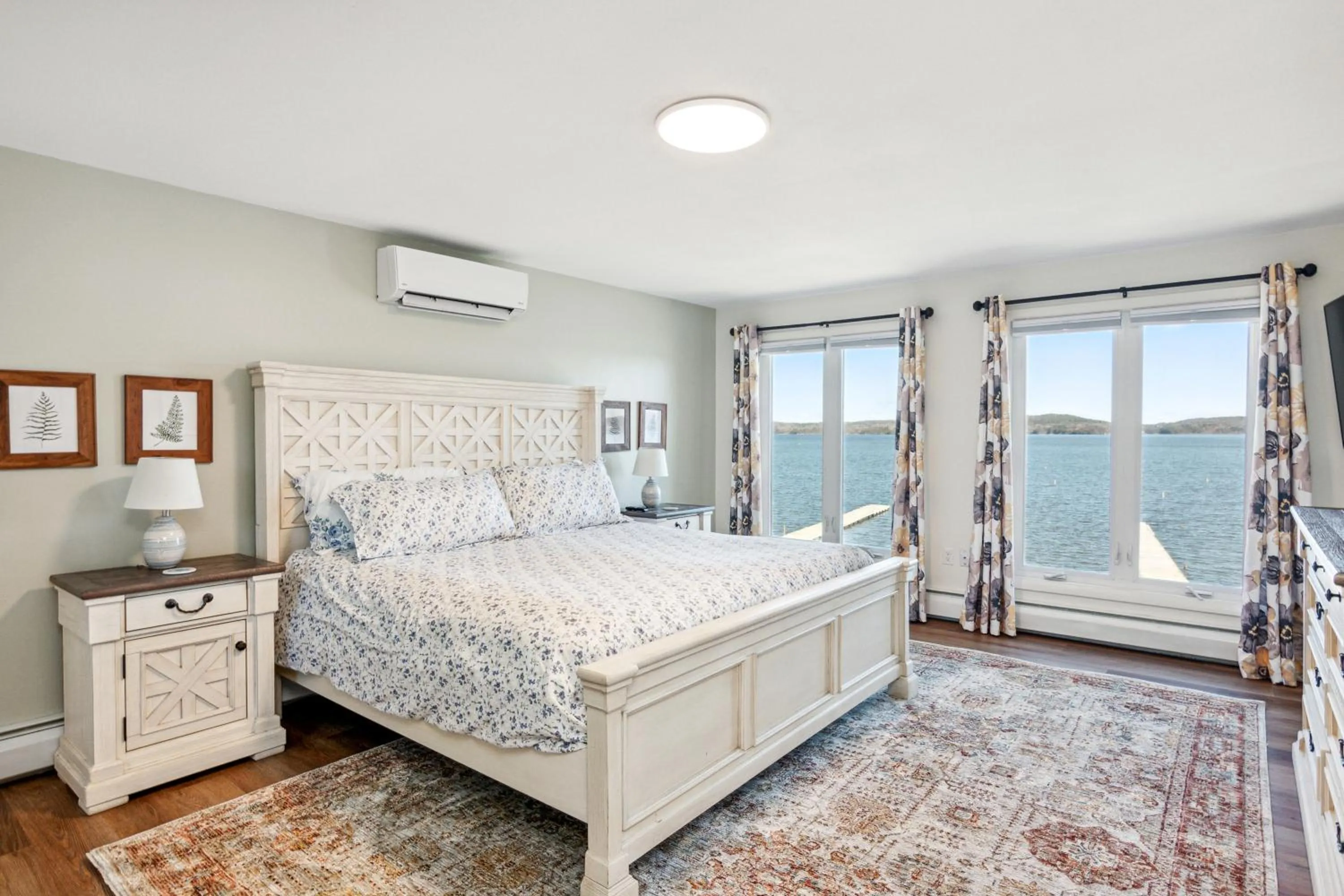 Bed in Lakeshore Vermont