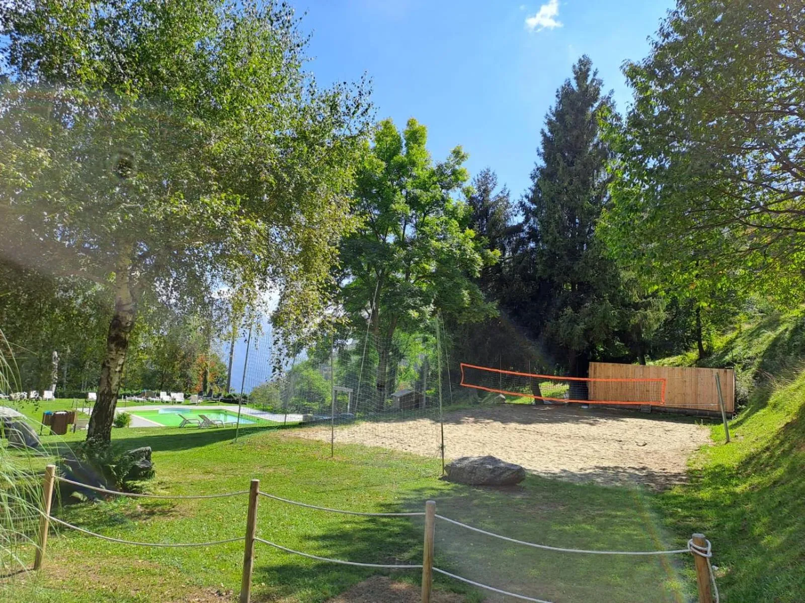 Garden in Hotel Mirabeau